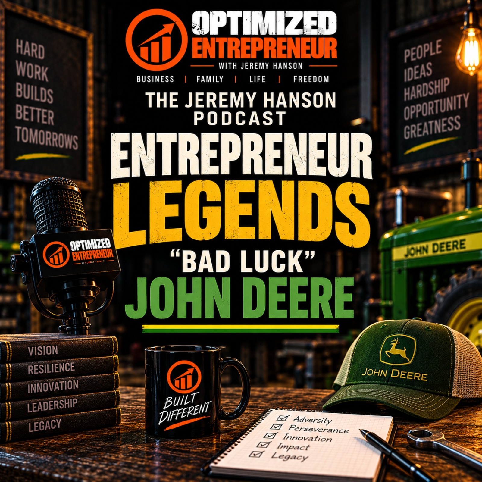 Entrepreneur Legends: John Deere — Trials, the Steel Plow, and a Legacy That Lasted