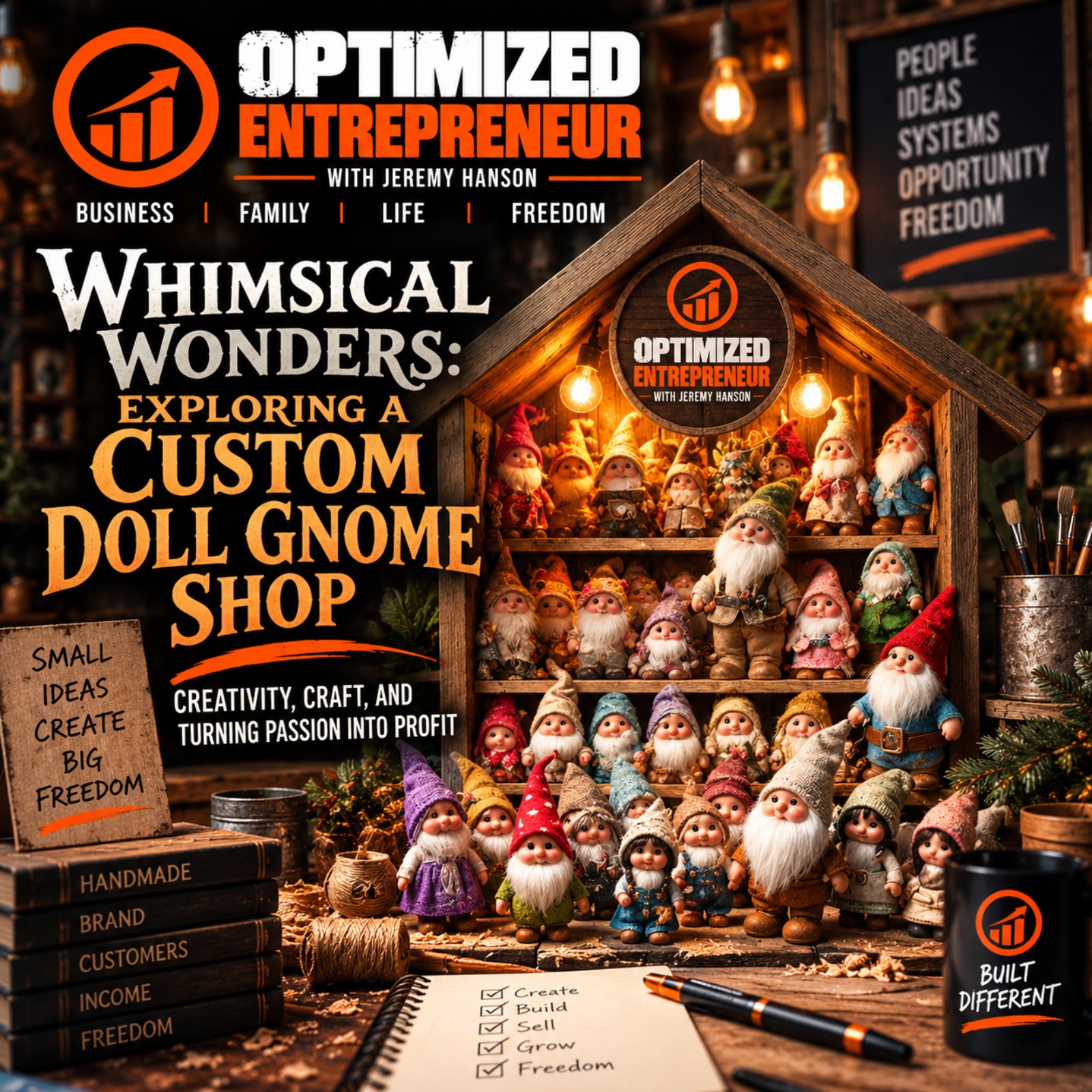 Whimsical Wonders: Inside a Custom Doll and Gnome Shop