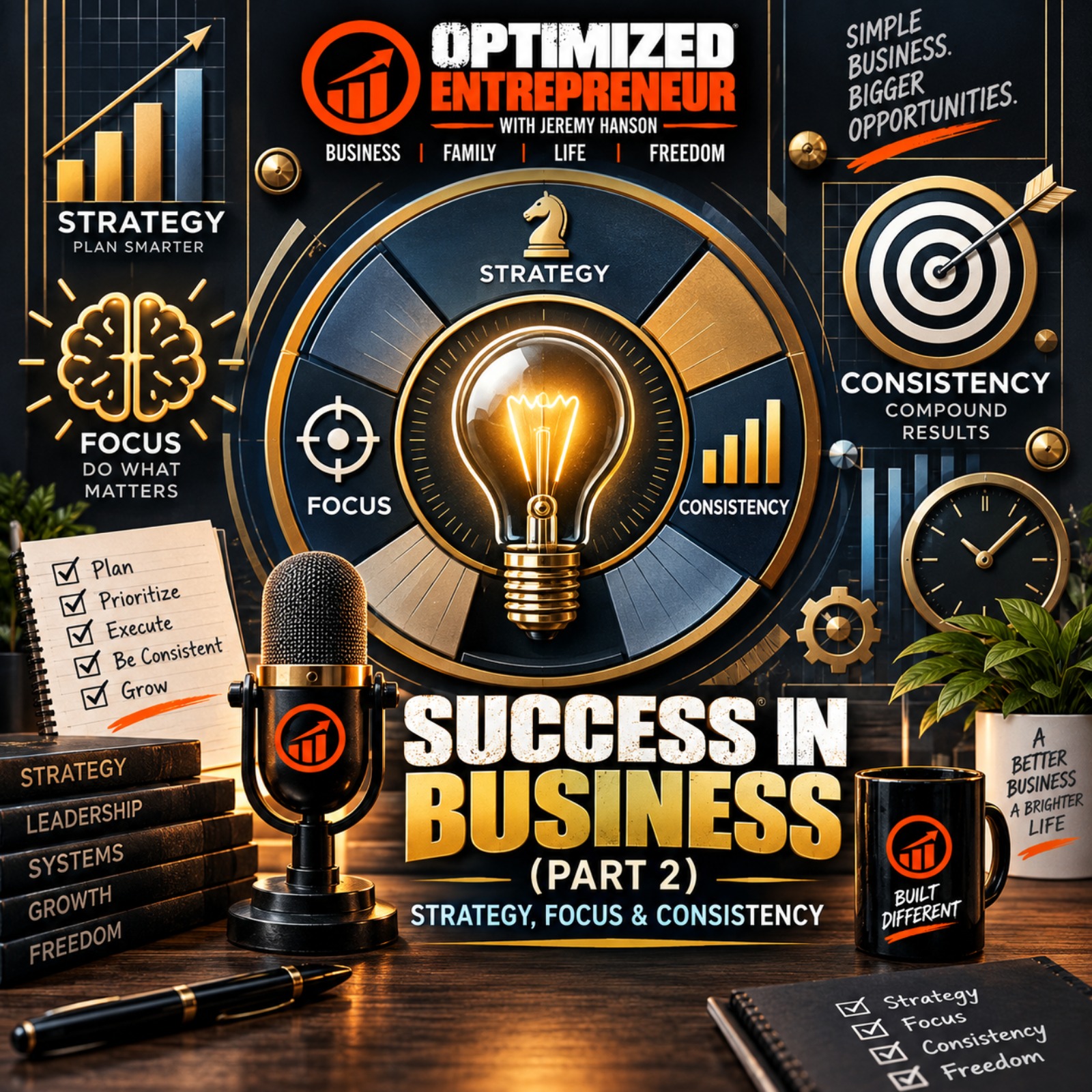 Success in Business (Part 2): Strategy, Focus, and Consistency New description