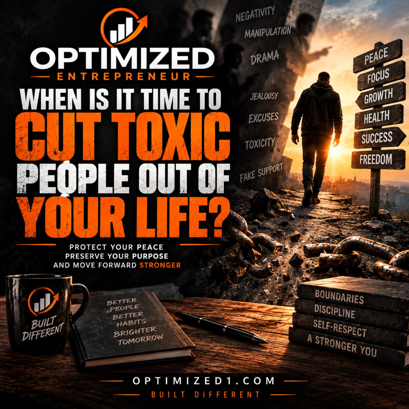 OPTIMIZED ENTREPRENEUR WHEN IT'S TIME TO CUT PEOPLE OUT OF YOUR LIFE