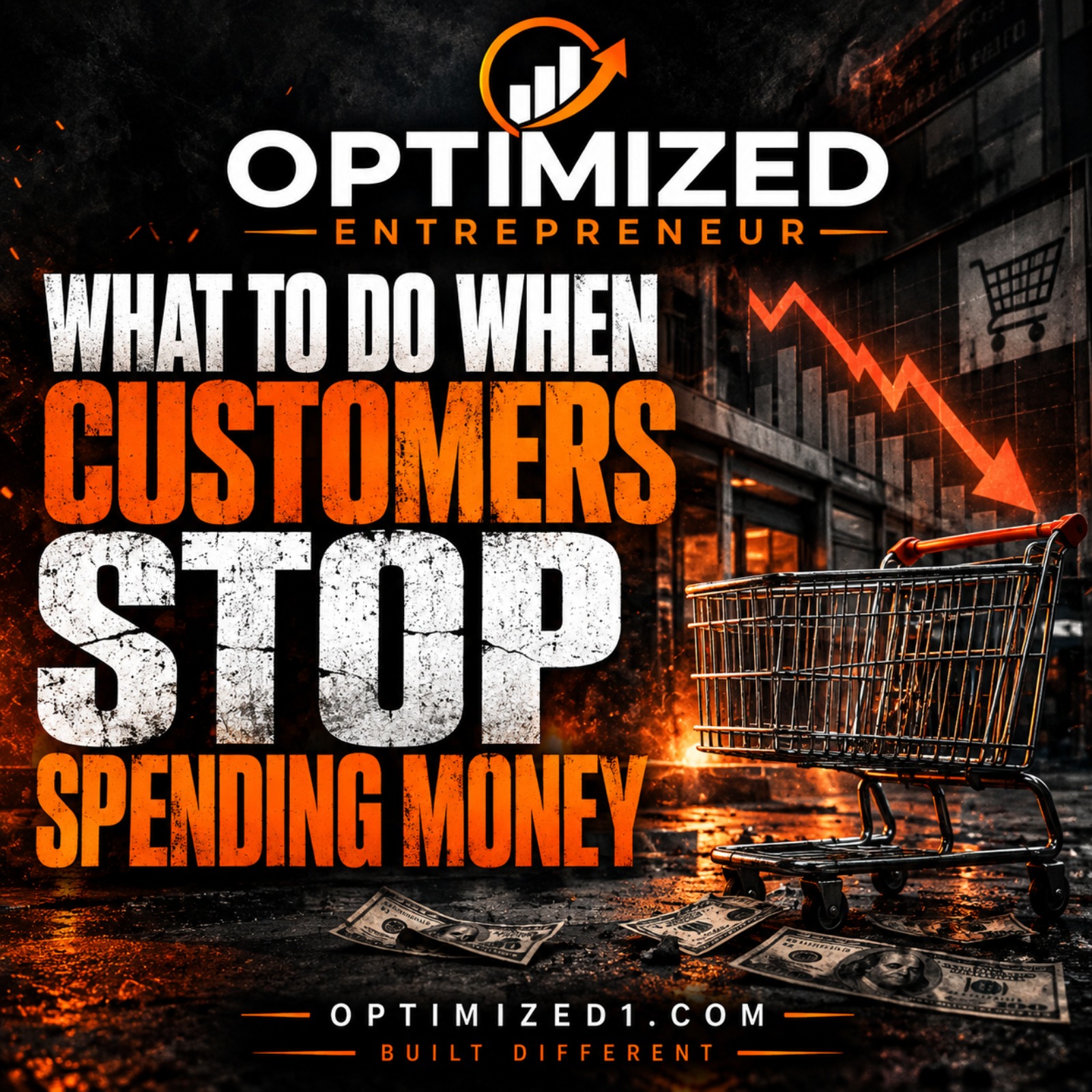 What to do when customers quit spending money