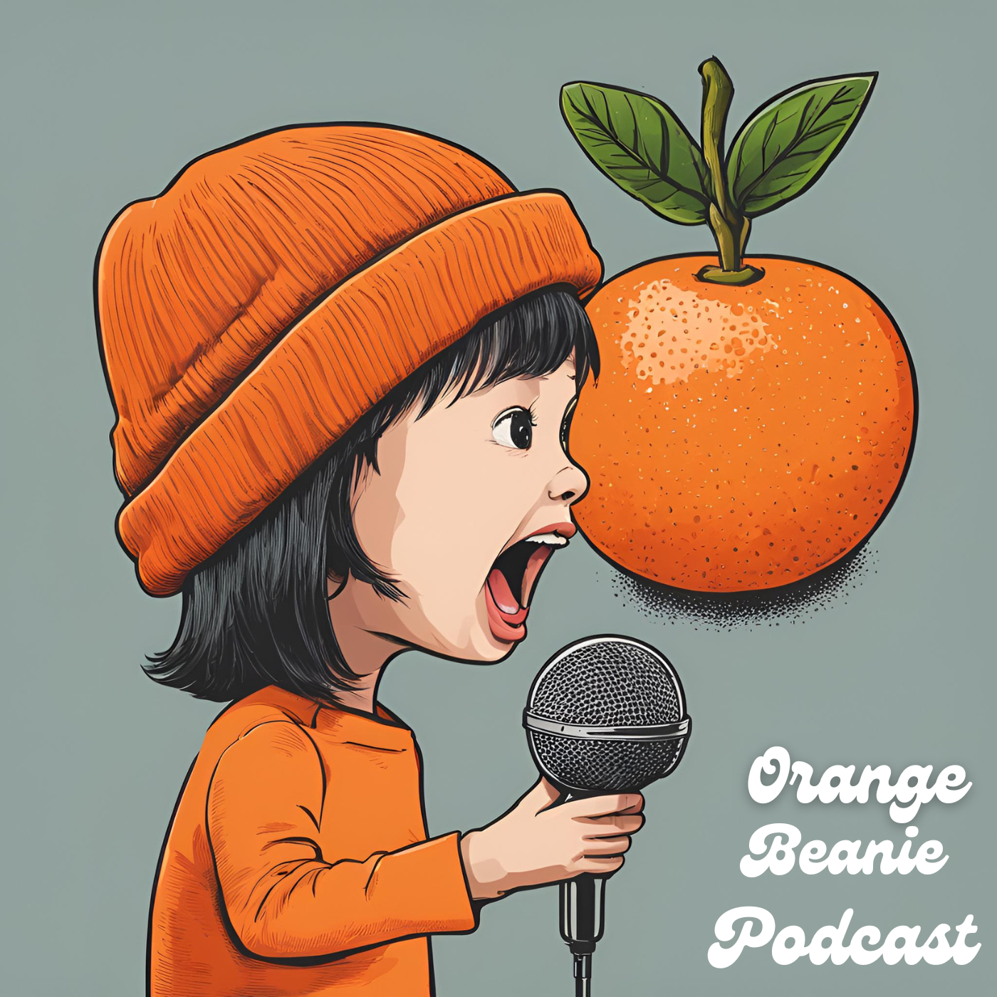 Orange Beanie