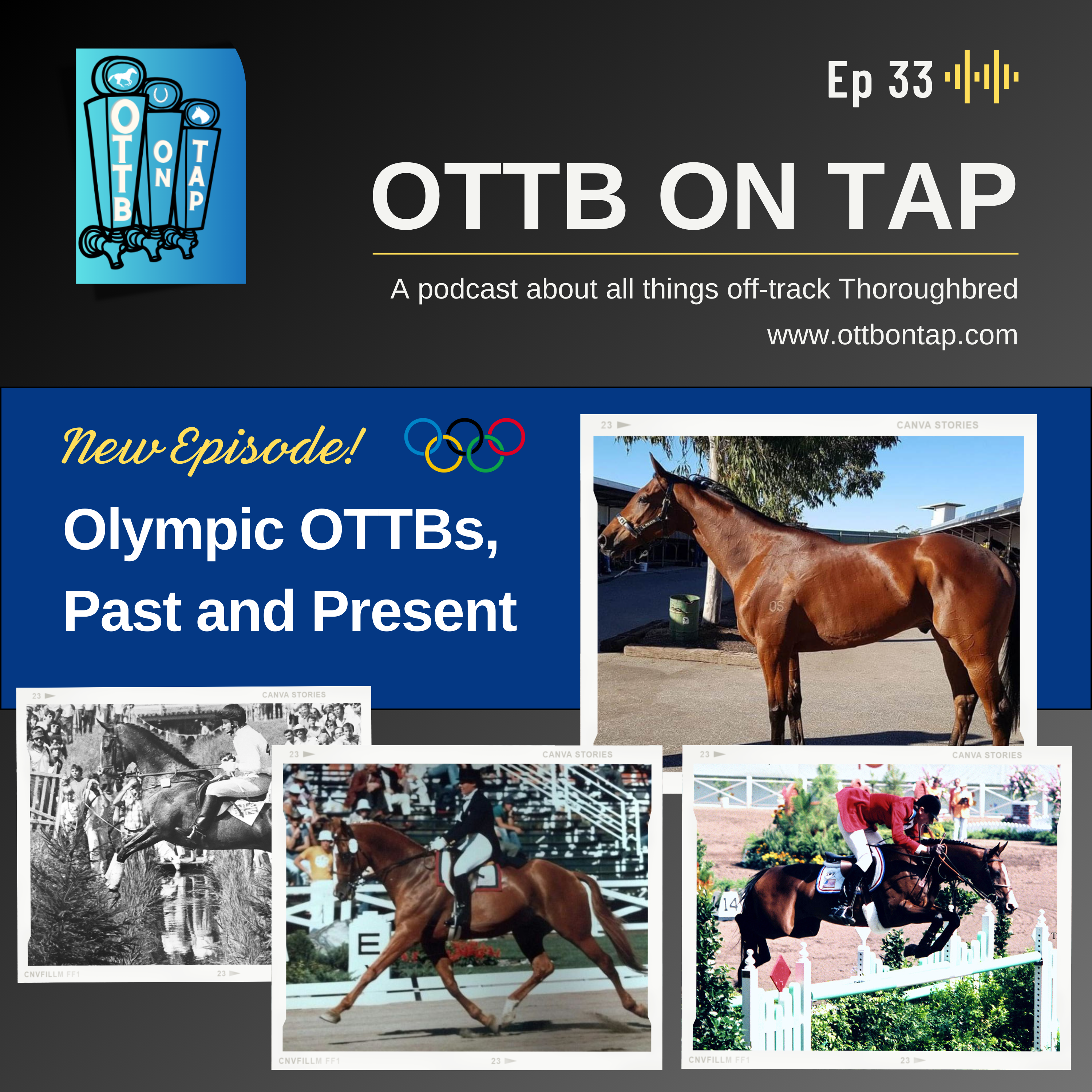 Ep 33: Olympic OTTBs, Past and Present