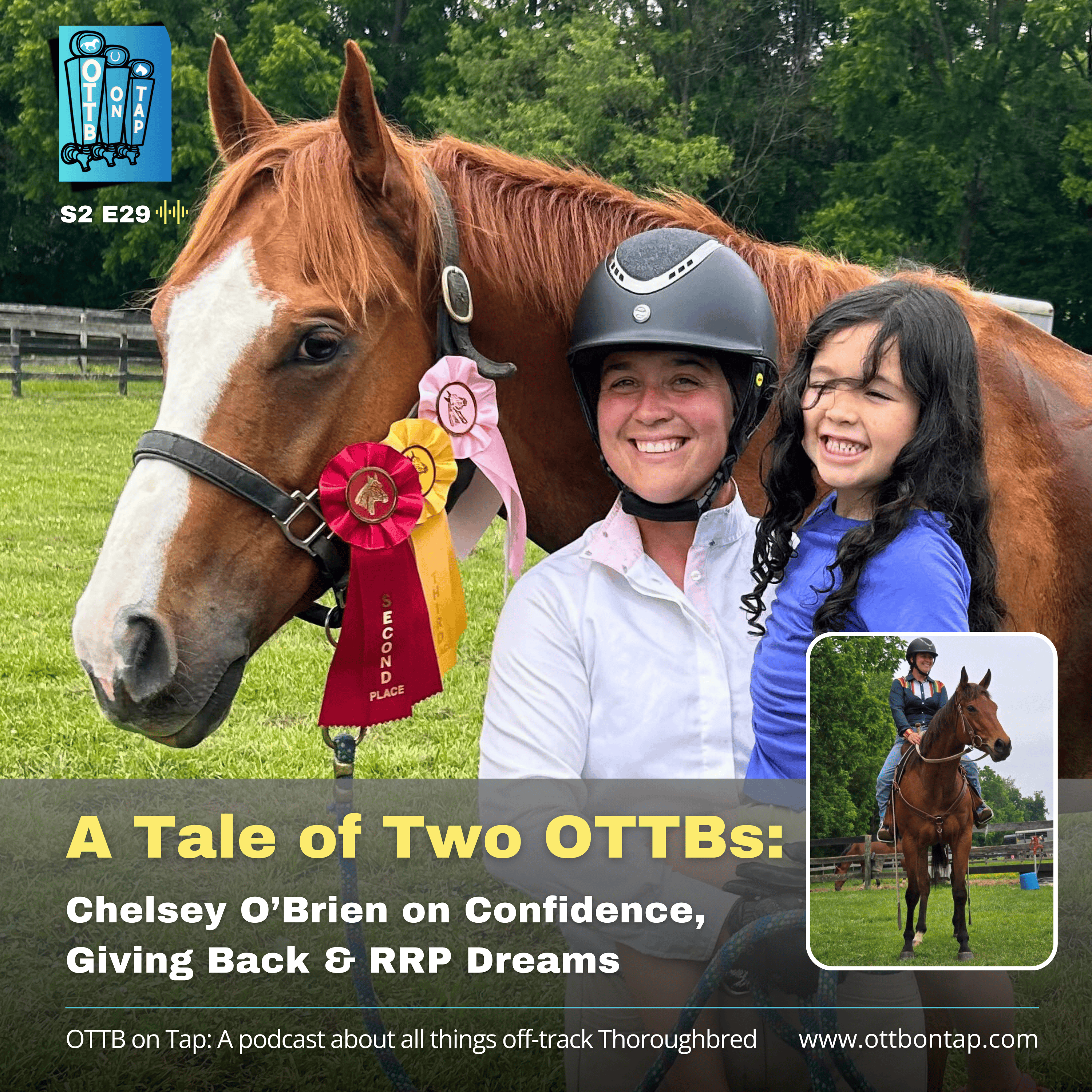 S2 E29: A Tale of Two OTTBs: Chelsey O’Brien on Confidence, Giving Back & RRP Dreams S2 E29: A Tale of Two OTTBs: Chelsey O’Brien on Confidence, Giving Back & RRP Dreams