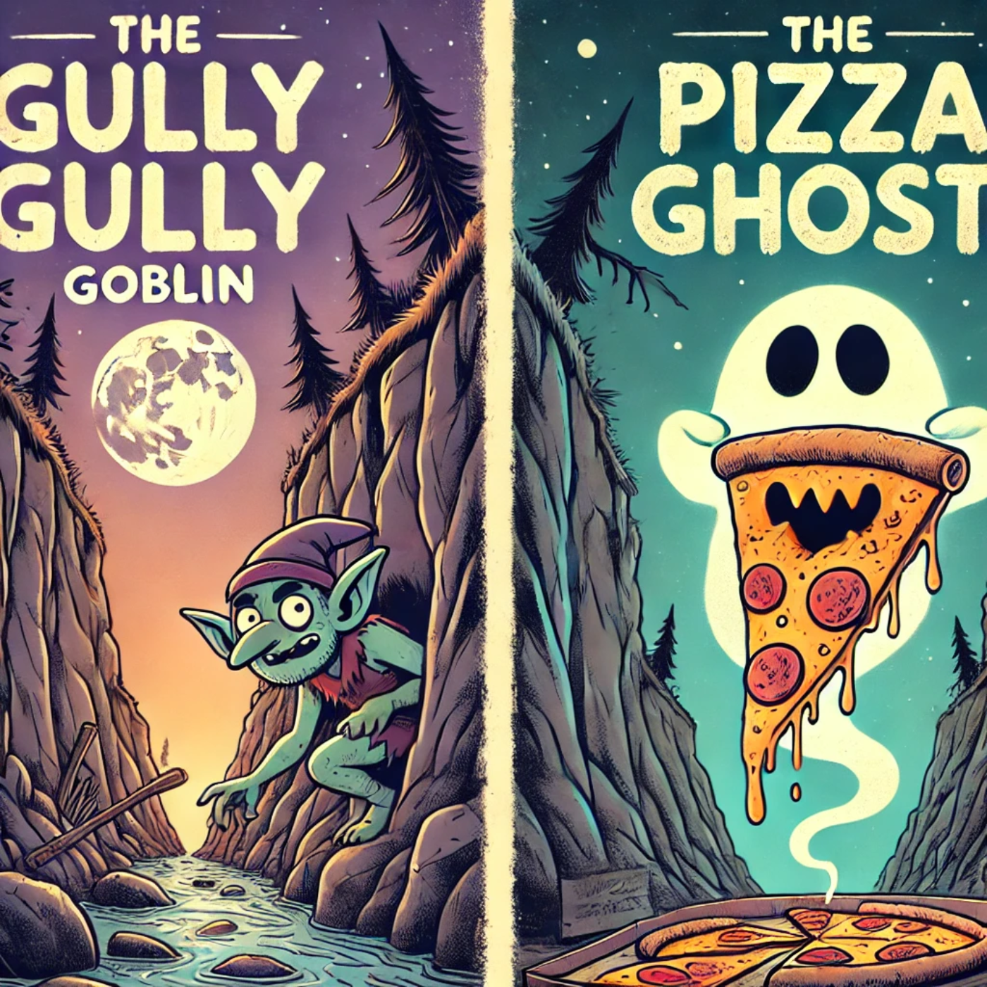 THE GULLY GULLY GOBLIN & THE PIZZA GHOST
