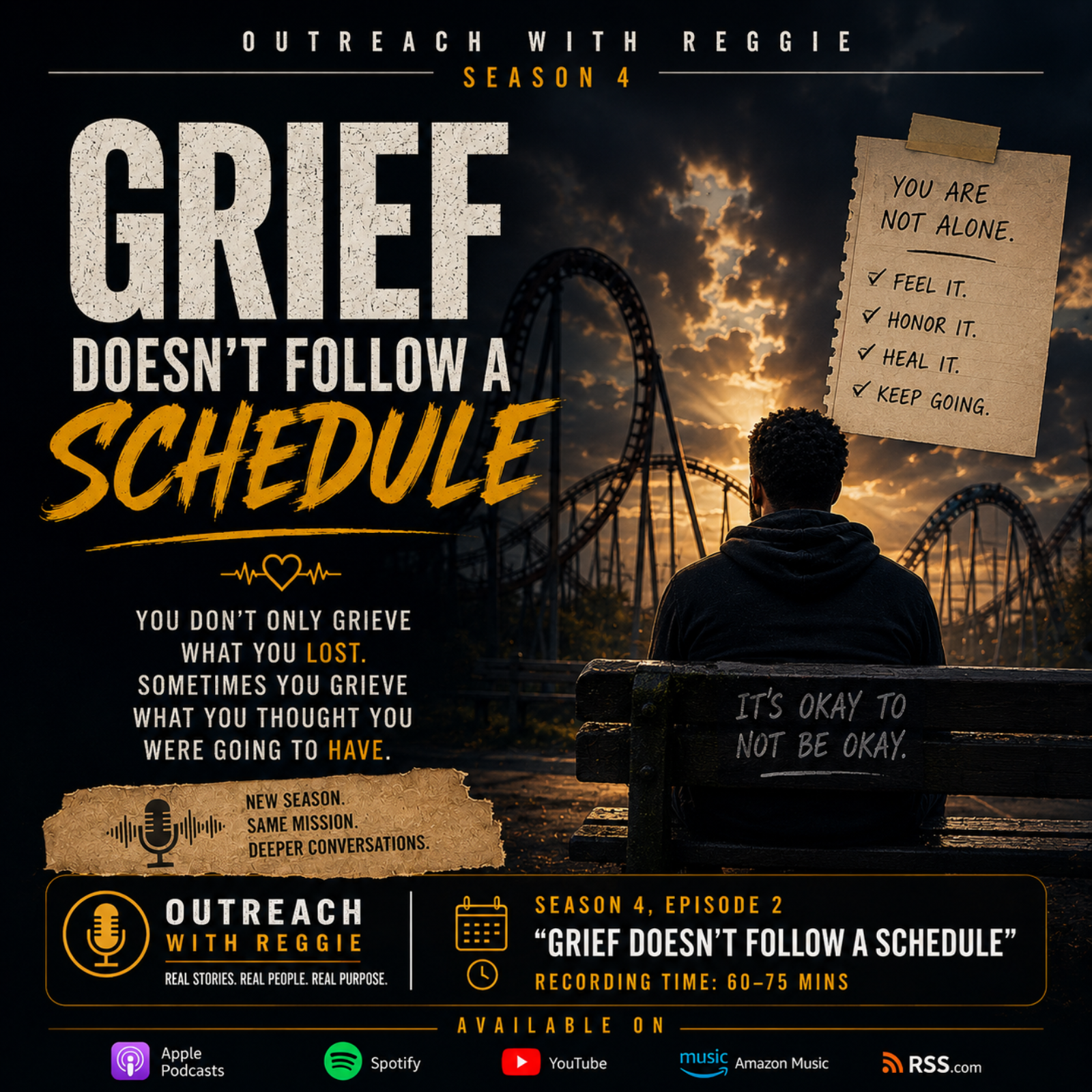 Grief Doesn’t Follow A Schedule episode artwork