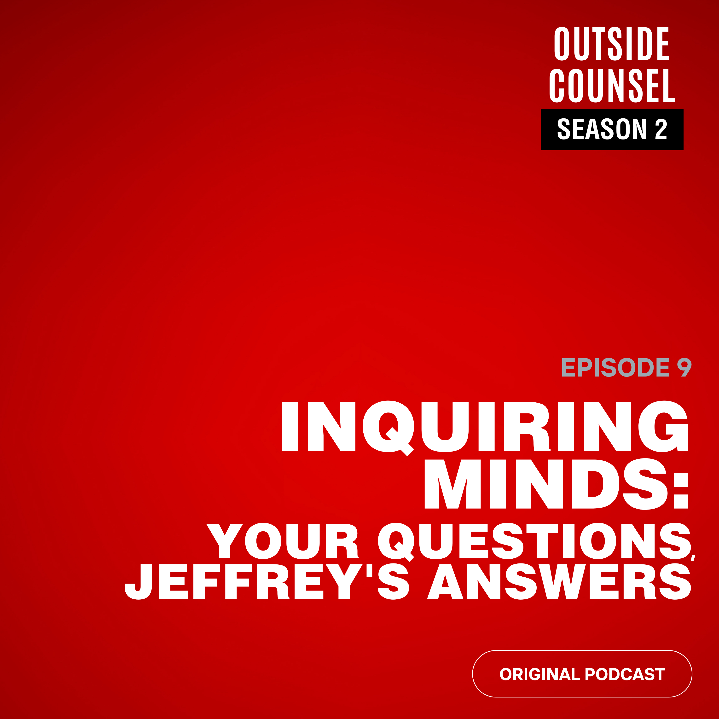 Outside Counsel with Jeffrey B. Simon