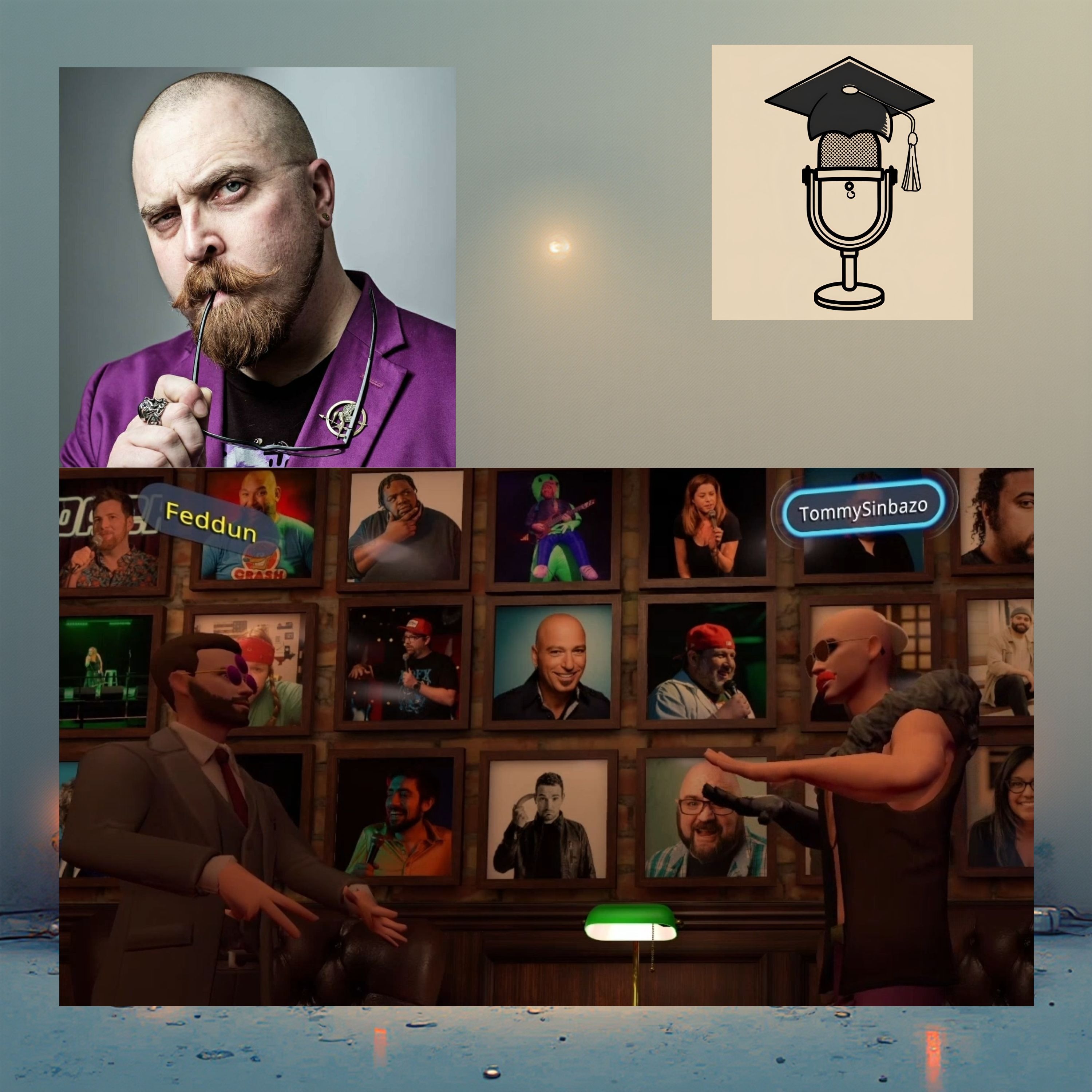 Tommy Sinbazo (Comedian, Bionic Universal Super Soldiers Inc.)