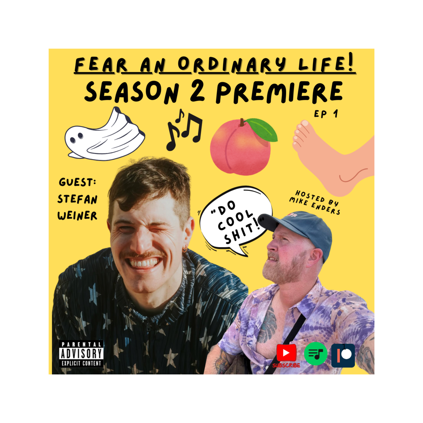 Season 2 Premiere of Fear An Ordinary Life w/ Mike Enders, Guest Stefan Weiner