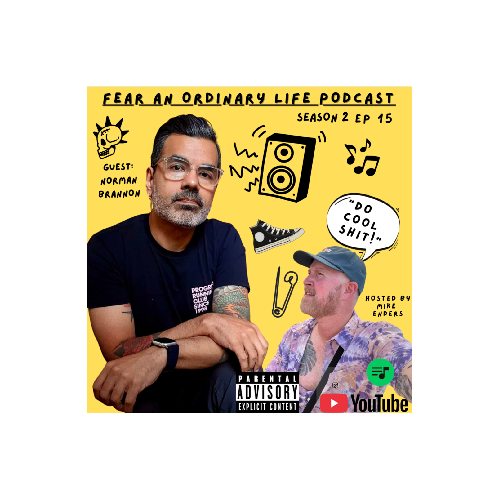 Fear An Ordinary Life Podcast Hosted by Mike Enders