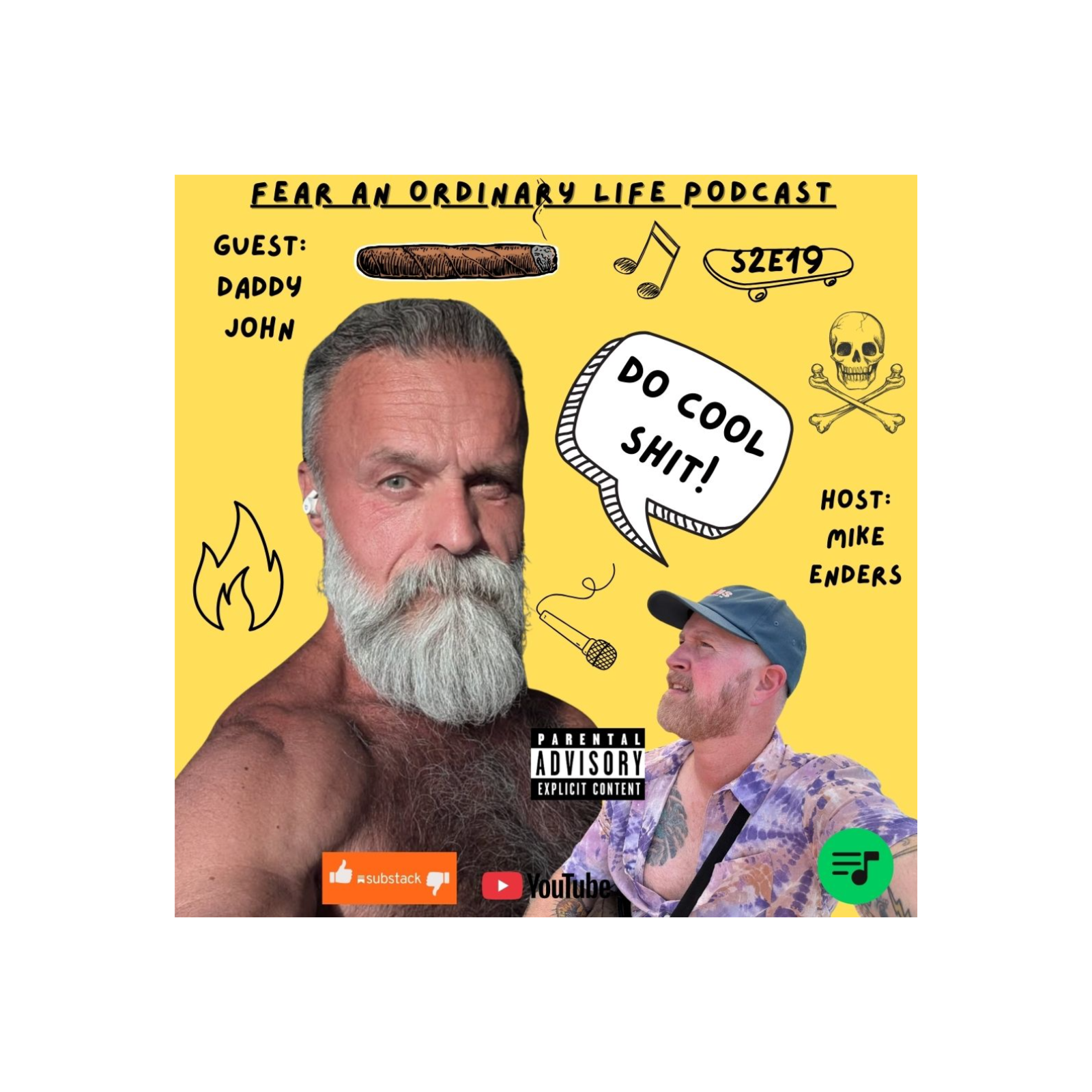 S2E19 Daddy John, Stylized Adult Content, JFF, Masculinity, Kink, Fetish Etc episode artwork