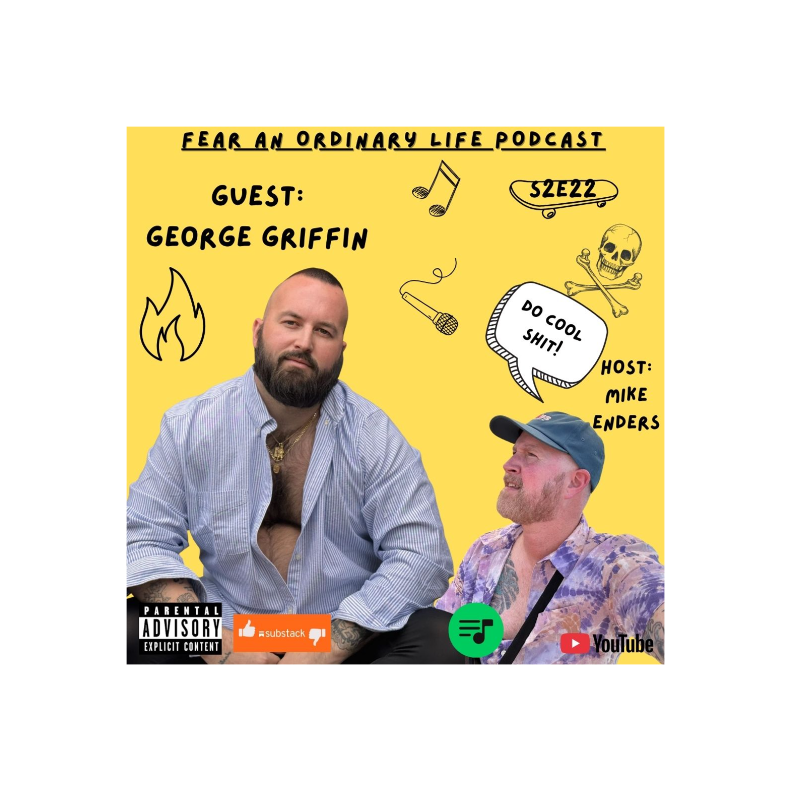 Fear An Ordinary Life Podcast Hosted by Mike Enders