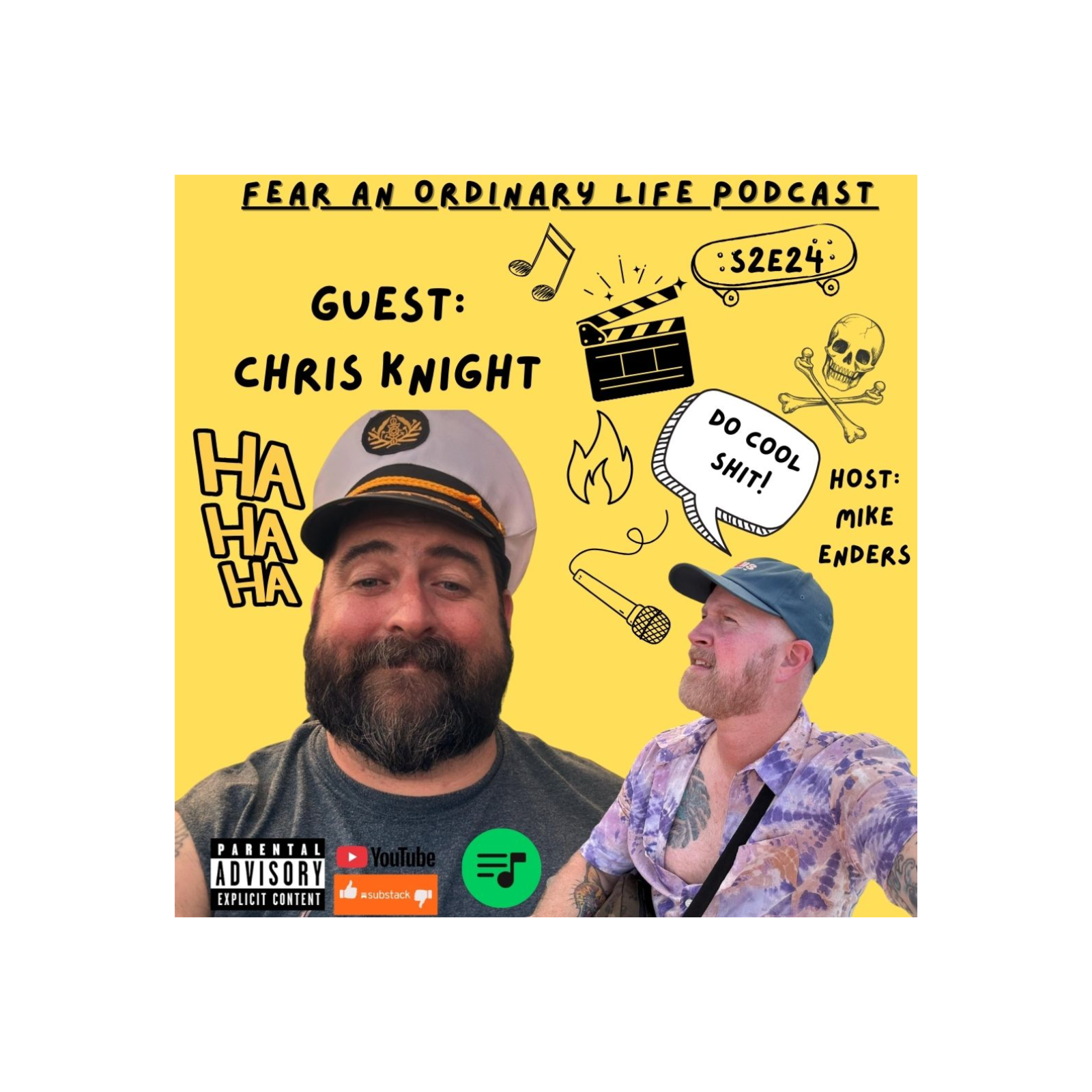 Guest Aussie Comedian, Girl Dad, Chris Knight. episode artwork