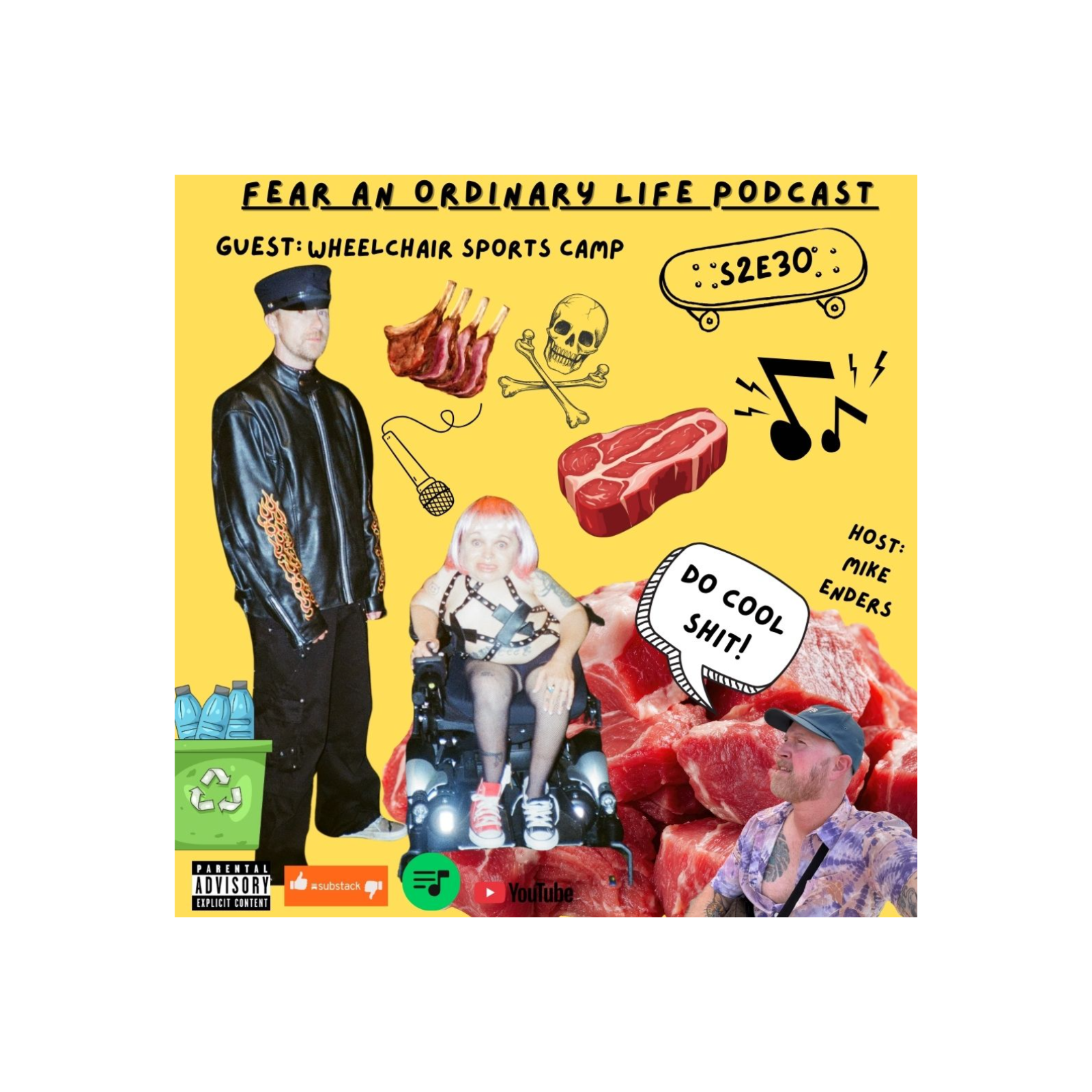 Wheelchair Sports Camp, Hip-Hop to Punk, Jello Biafra, " Eat Meat" Viral Hit, Alternative Tentacles episode artwork