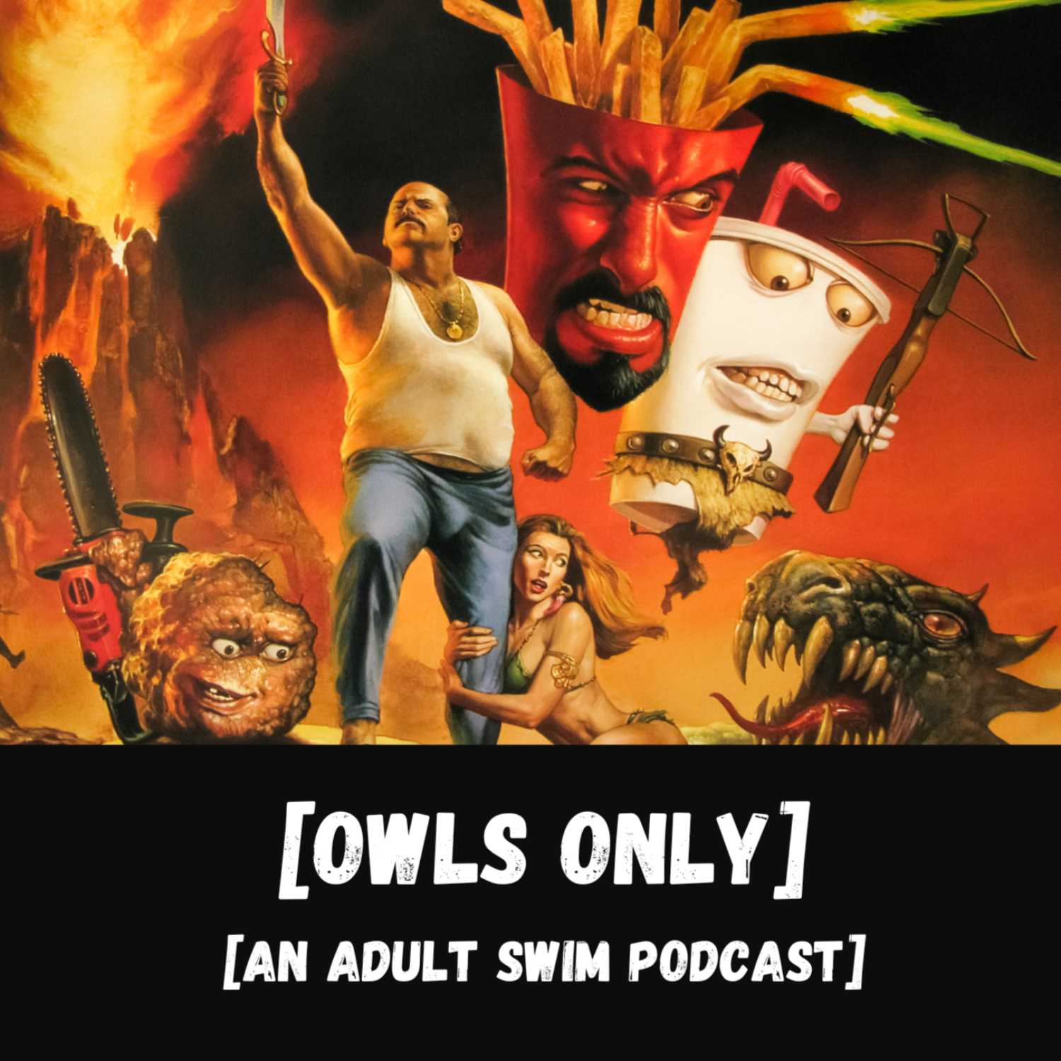 Aqua Teen Movies w/Ronnie Neely | Owls Only: An Adult Swim Podcast