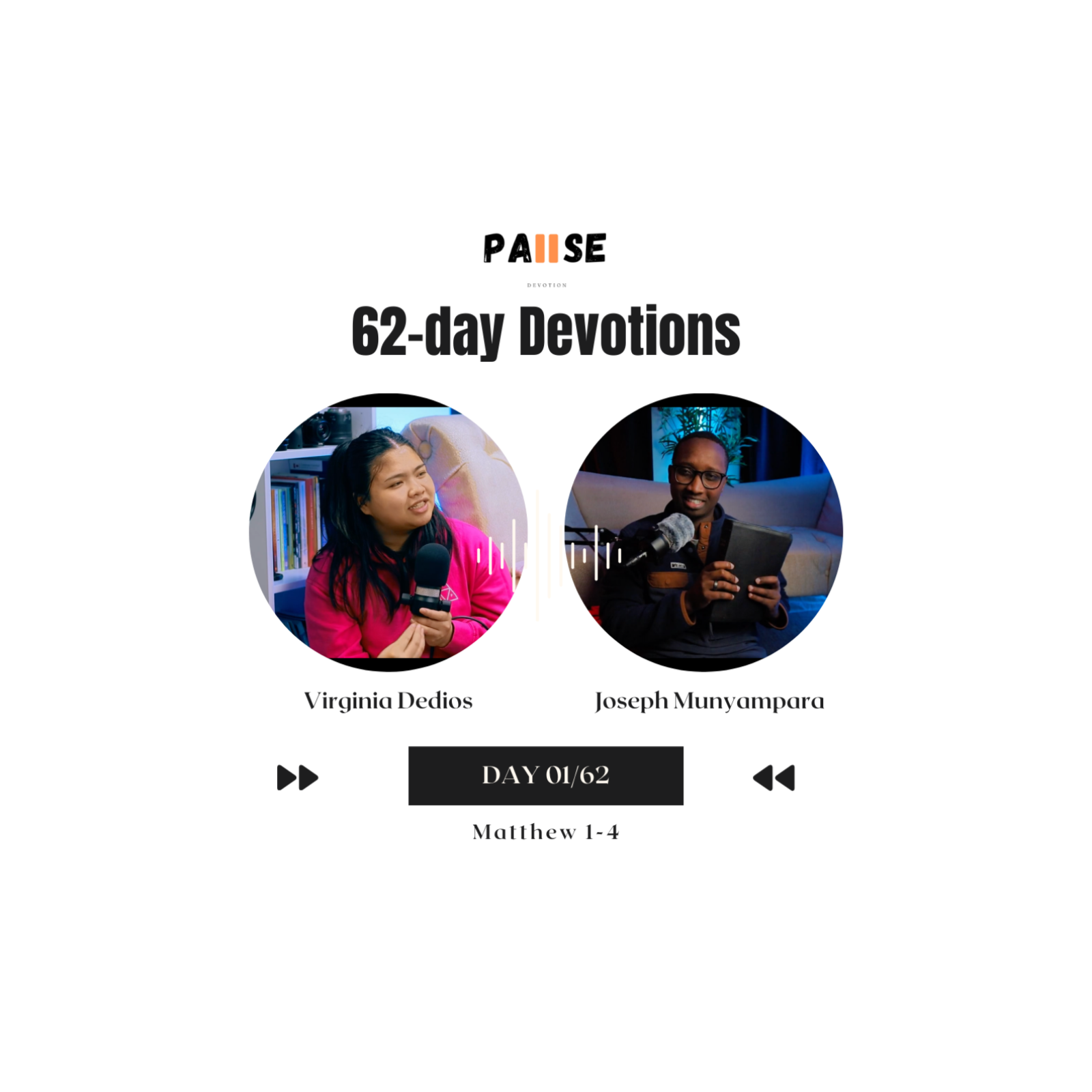 Day 01/62: Grace in the Genealogy & The Messiah Revealed (Matthew 1–4) episode artwork