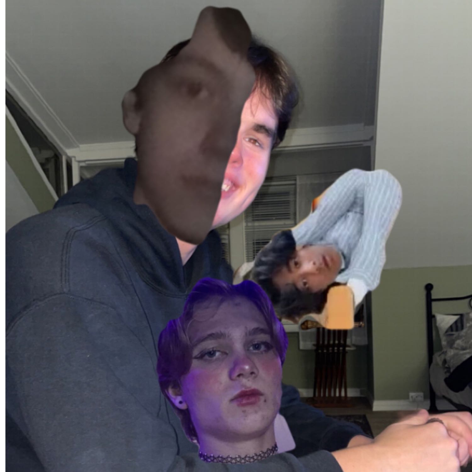 på taket