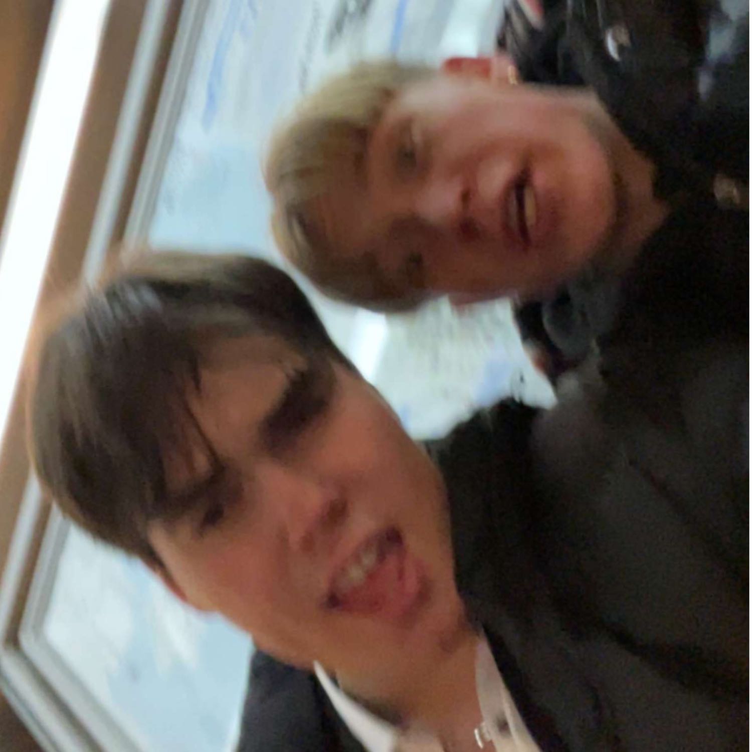 på taket