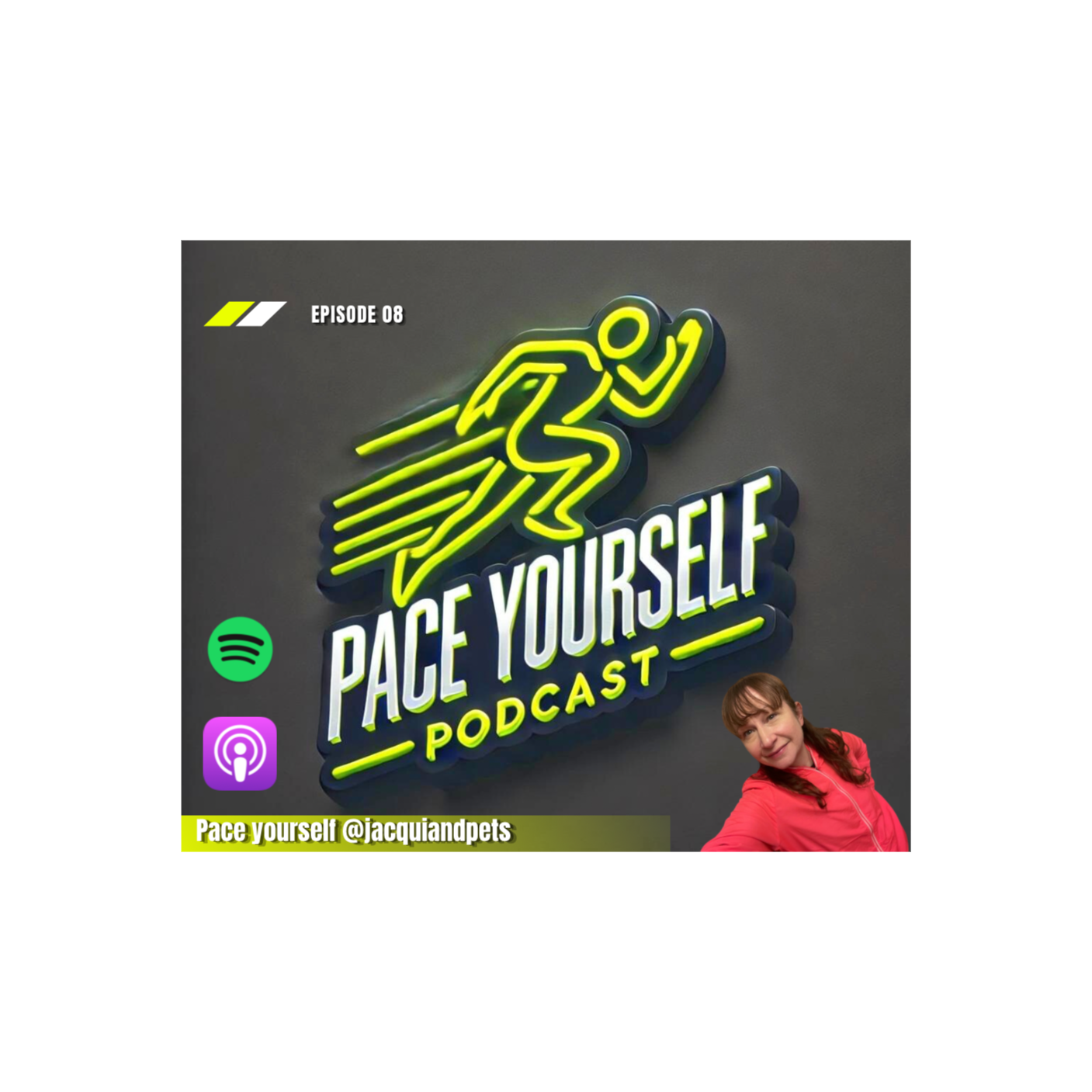 Pace yourself Jacqui