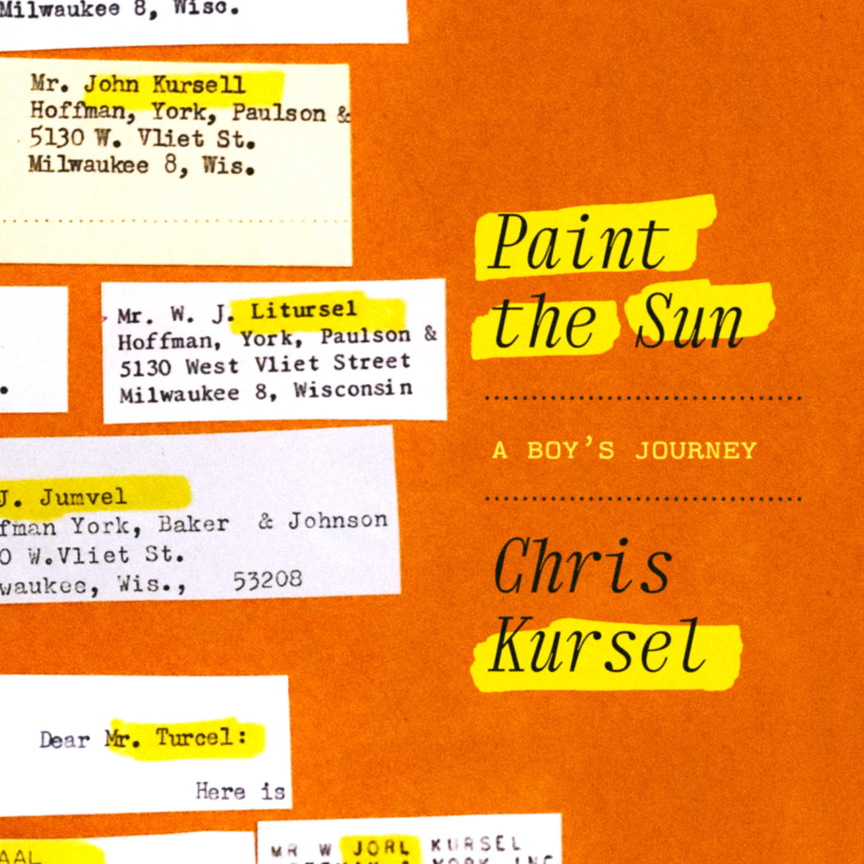 Paint the Sun: A Boy's Journey