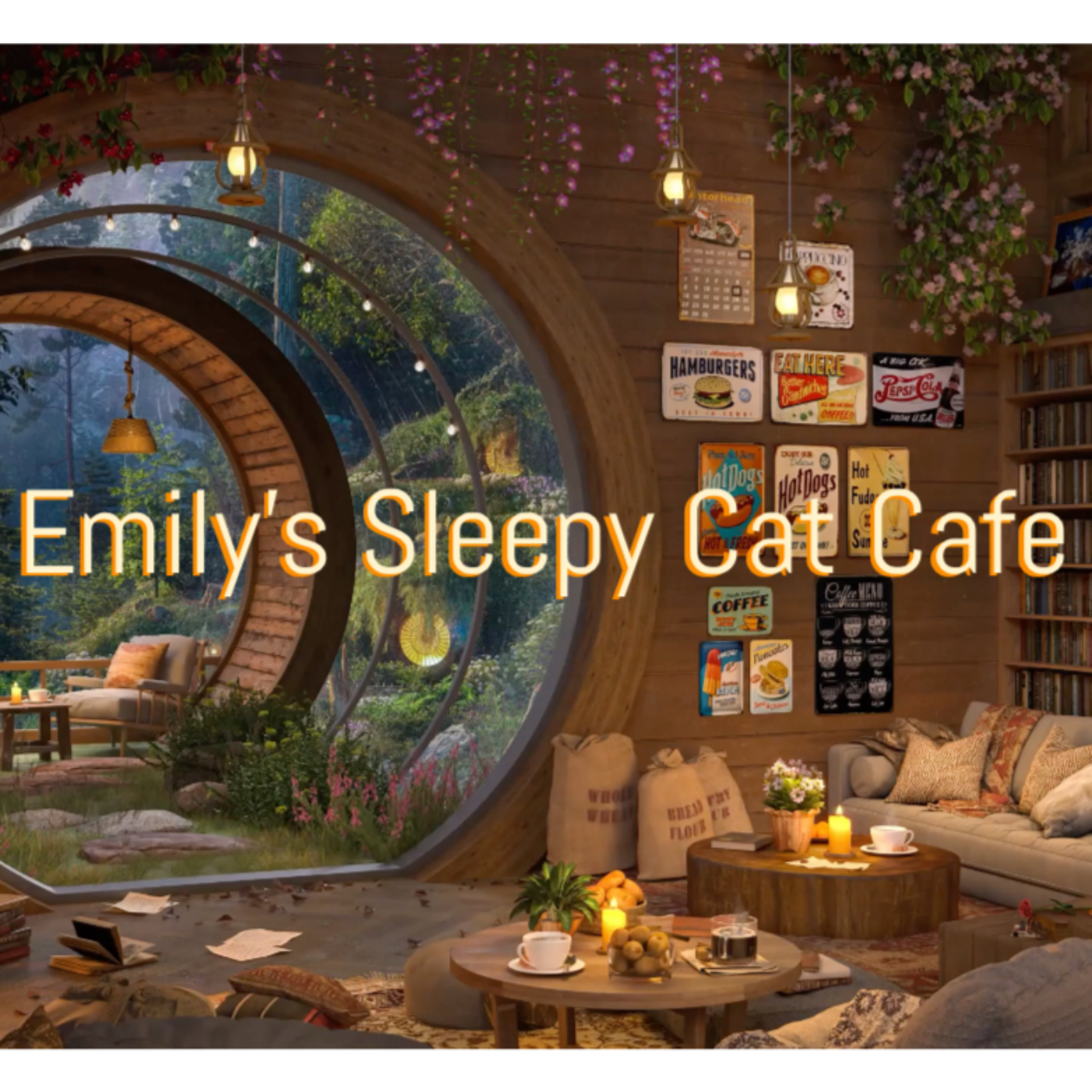 Emily’s Sleepy Cat Café | A Bedtime Story for Relaxation, Calm, and Sweet Dreams episode artwork