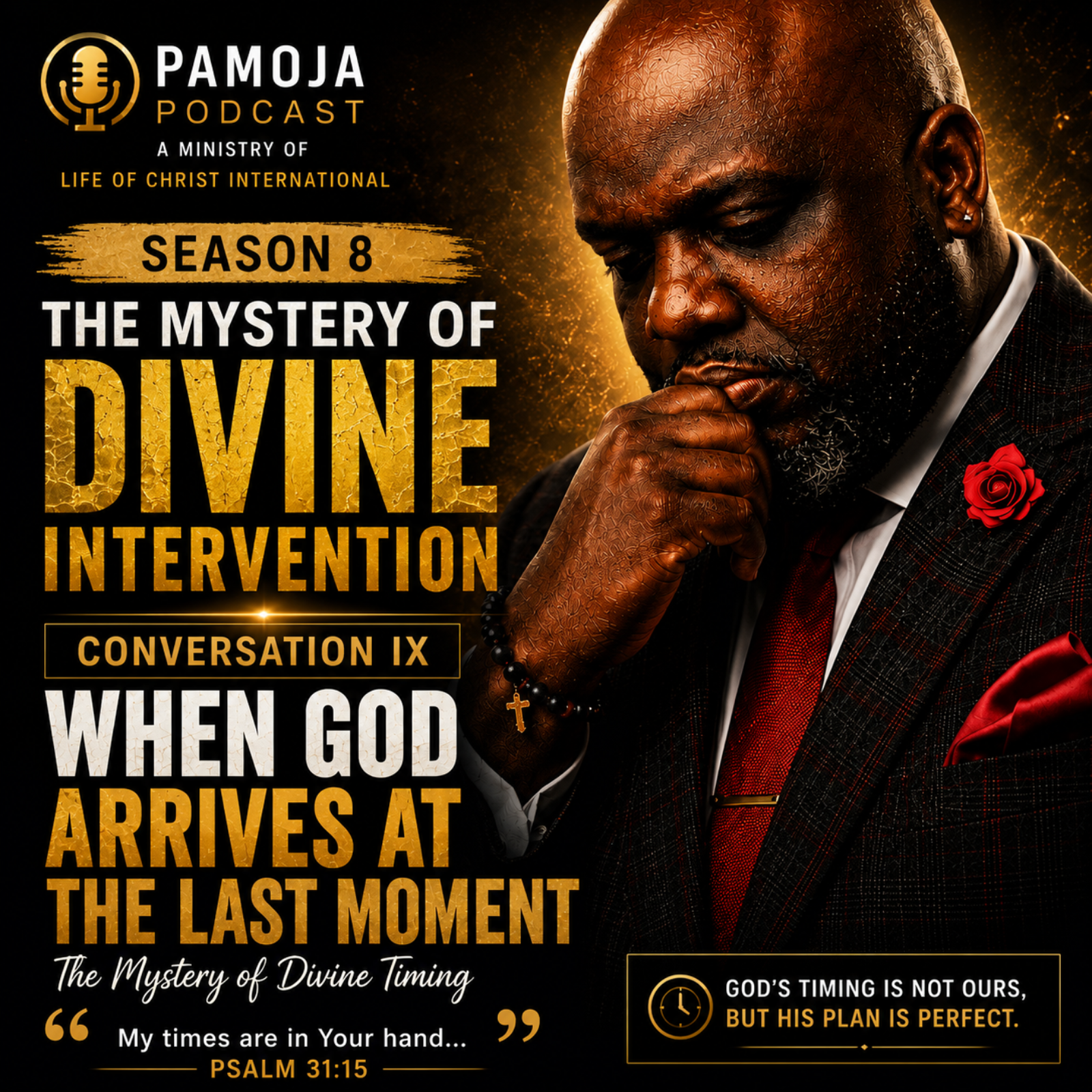 THE MYSTERY OF DIVINE INTERVENTION-Conversation IX: When GOD arrives at the Last Moment  episode artwork