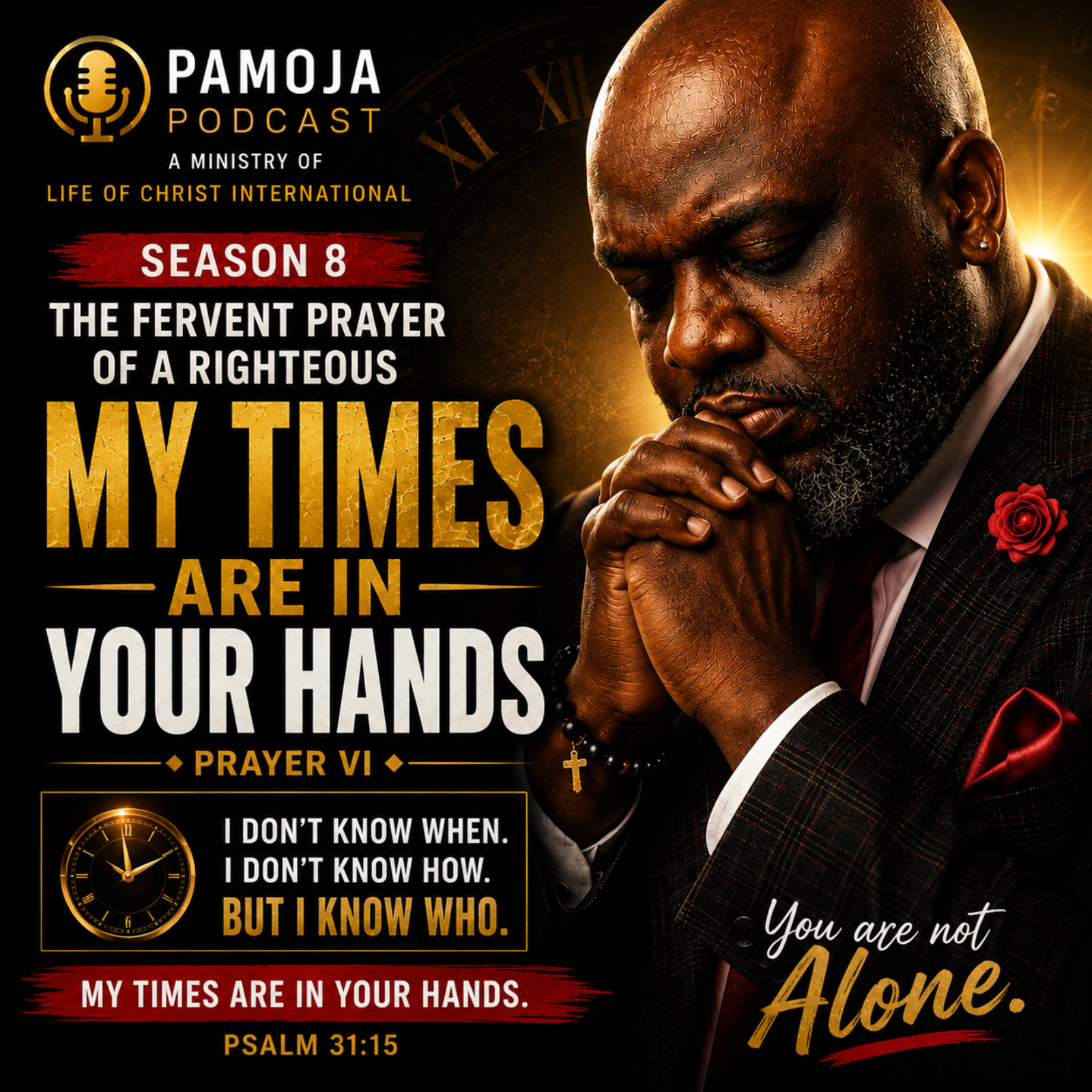 THE HOUSE OF PRAYER- THE FERVENT PRAYER OF RIGHTEOUS-Prayer VI:  My Times Are in Your Hands episode artwork