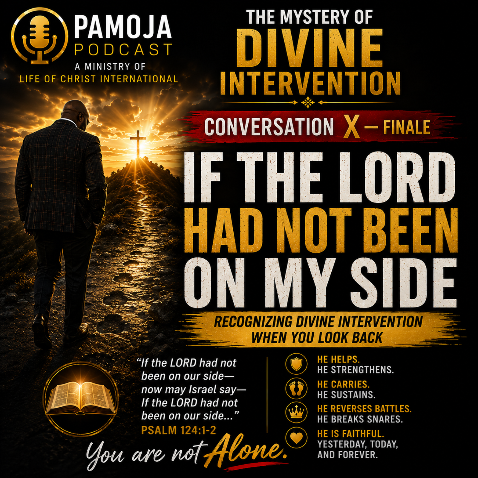 THE MYSTERY OF DIVINE INTERVENTION FINALLY-Conversation X: If the Lord Had Not Been on My Side episode artwork