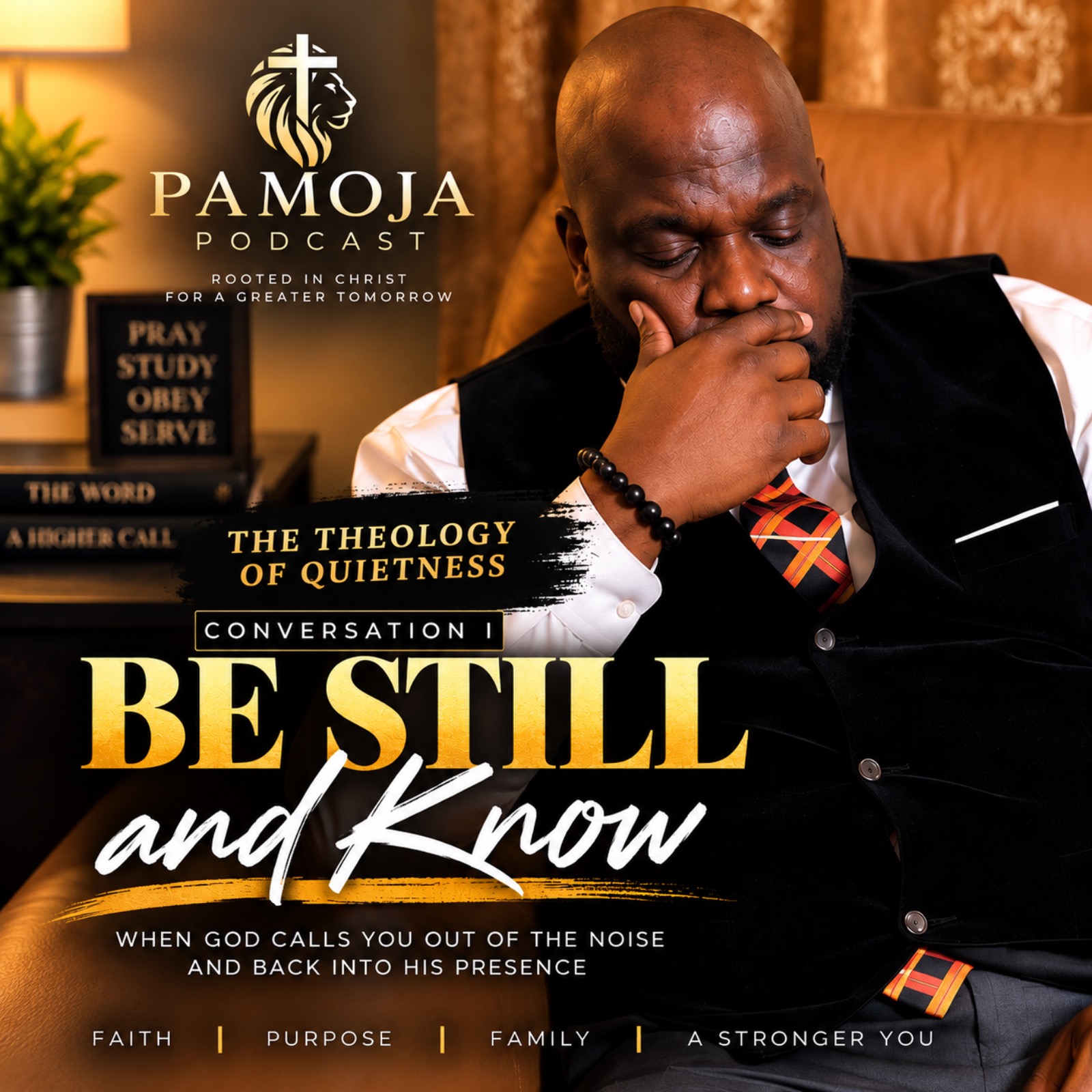 THE THEOLOGY OF QUIETNESS  CONVERSATION I — BE STILL AND KNOW  When God Calls You Out of the Noise and Back Into His Presence episode artwork