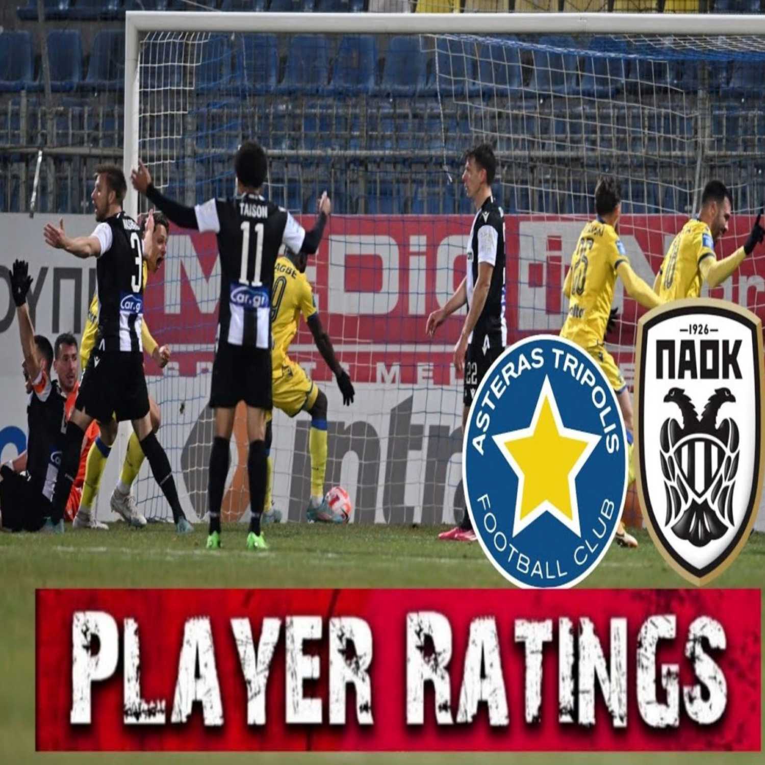 Αστέρας Τρίπολης - ΠΑΟΚ 2-2 Κριτική παικτών - προπονητή: Αυτοκτονία με δυο γκολ στις καθυστερήσεις!  episode artwork