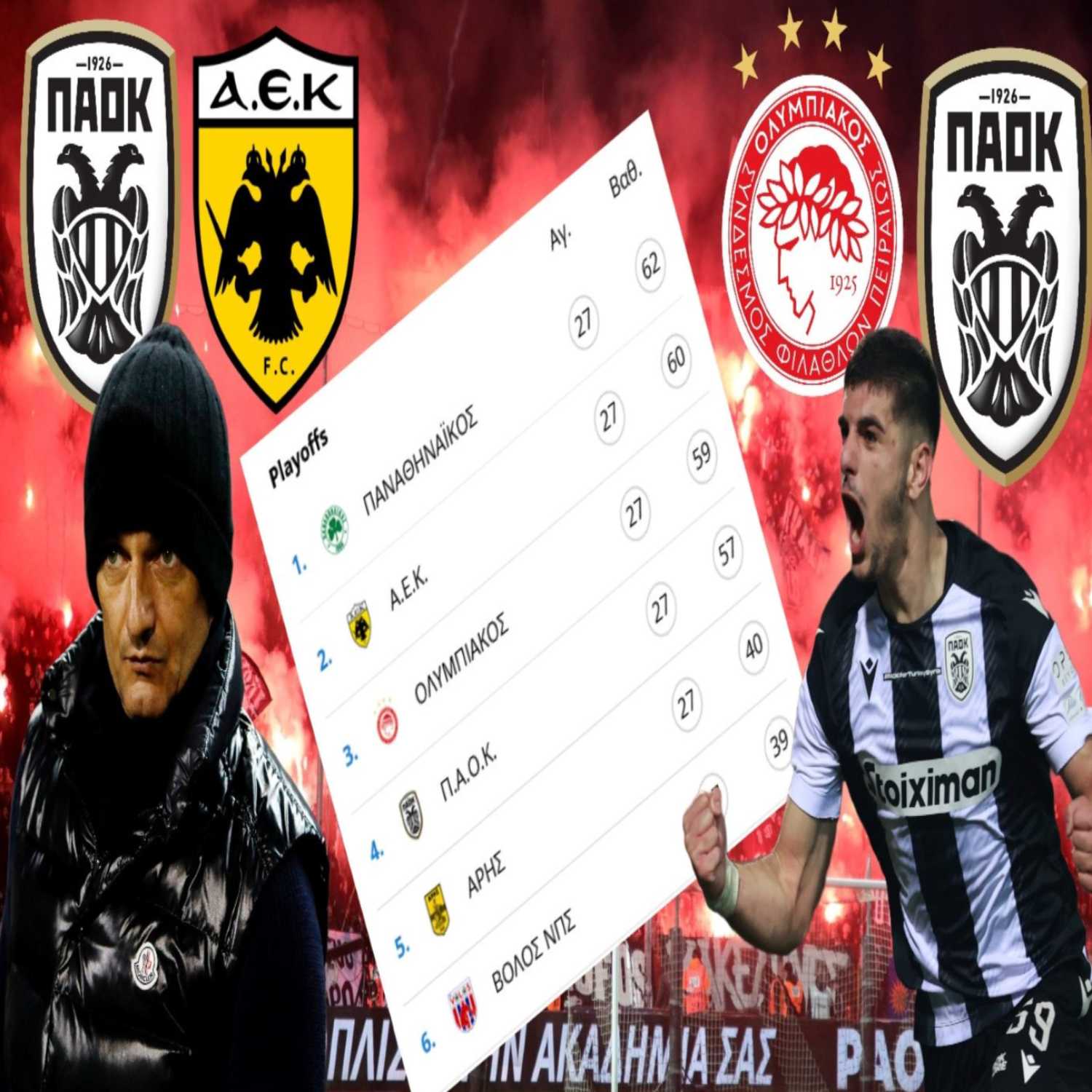 PAOK Today Live: Η ώρα των μεγάλων ντέρμπι στα πλέι οφ ΠΑΟΚ - ΑΕΚ το μεγάλο τεστ για το μεγάλο βήμα episode artwork