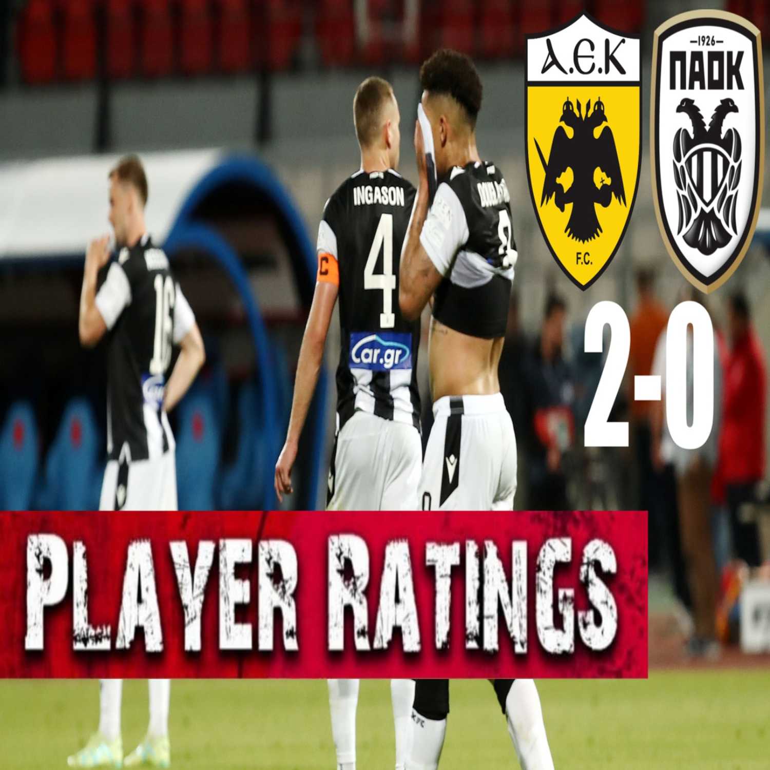 Τελικός κυπέλλου ΑΕΚ - ΠΑΟΚ 2-0 Κριτική παικτών-Λουτσέσκου: Η μεγαλύτερη απογοήτευση όλης της χρονιάς! episode artwork