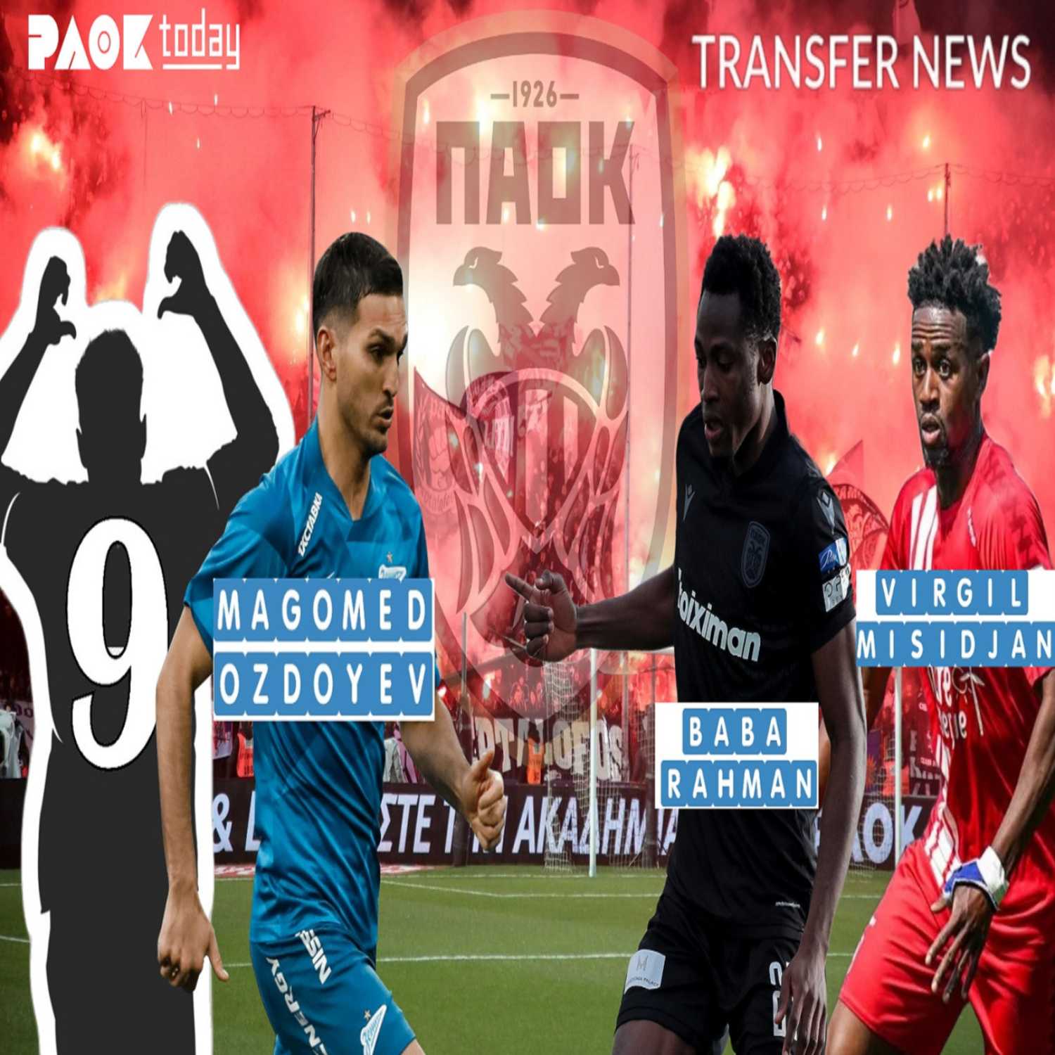 PAOK Today live Όλες οι εξελίξεις με Οζντόεφ, Μισιτζάν, Μπάμπα και τη νέα υπόθεση φορ episode artwork