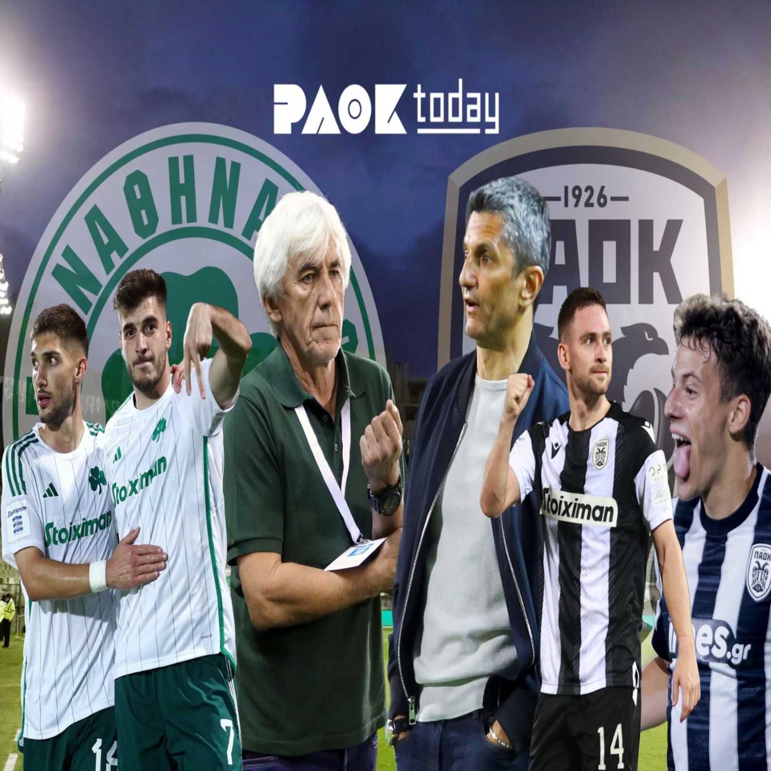 PAOK Today Live Παναθηναϊκός - ΠΑΟΚ Ο εκνευρισμός Σάστρε, η διαχείριση Τζίμα και η 11άδα Λουτσέσκου episode artwork