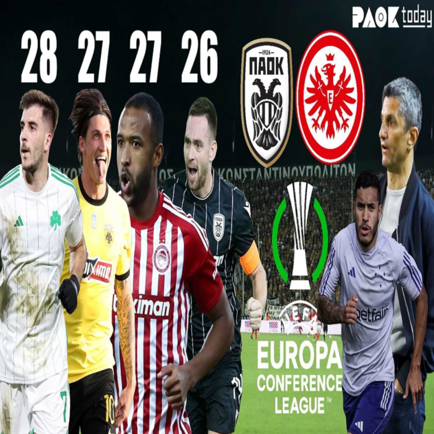 PAOK Today Live: Ο ΠΑΟΚ -2 από την κορυφή, πάει φτιαγμένος στη Φρανκφούρτη και για Ουίλιαμ! episode artwork