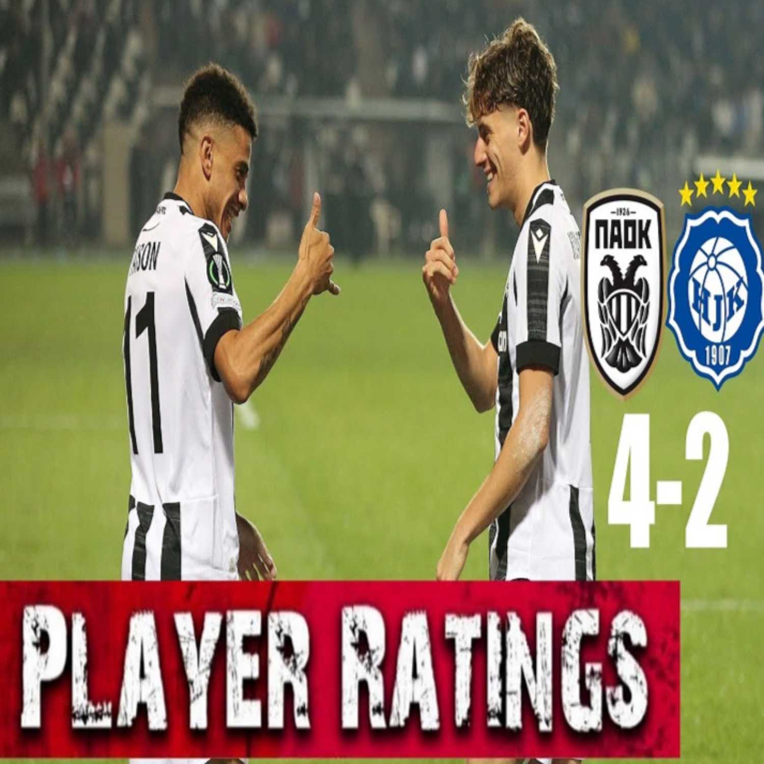  ΠΑΟΚ - Ελσίνκι 4-2 Κριτική παικτών - Λουτσέσκου: Πρώτος, αήττητος και Ευρωπαίος - Τάισον Κωνσταντέλιας και γούστα episode artwork