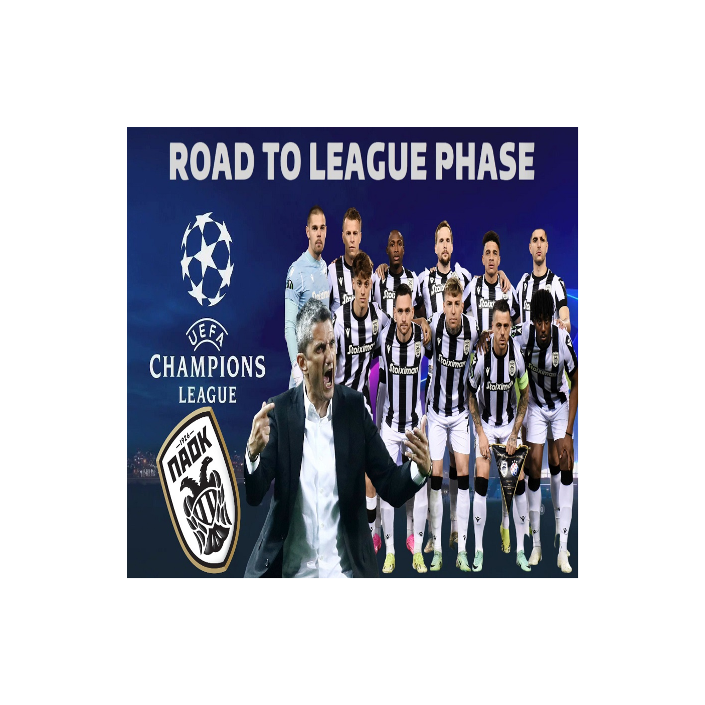 PAOK Today: Ο ΠΑΟΚ και το νέο Champions League - Πιθανοί αντίπαλοι Ημερομηνίες και το νέο φορμάτ! episode artwork
