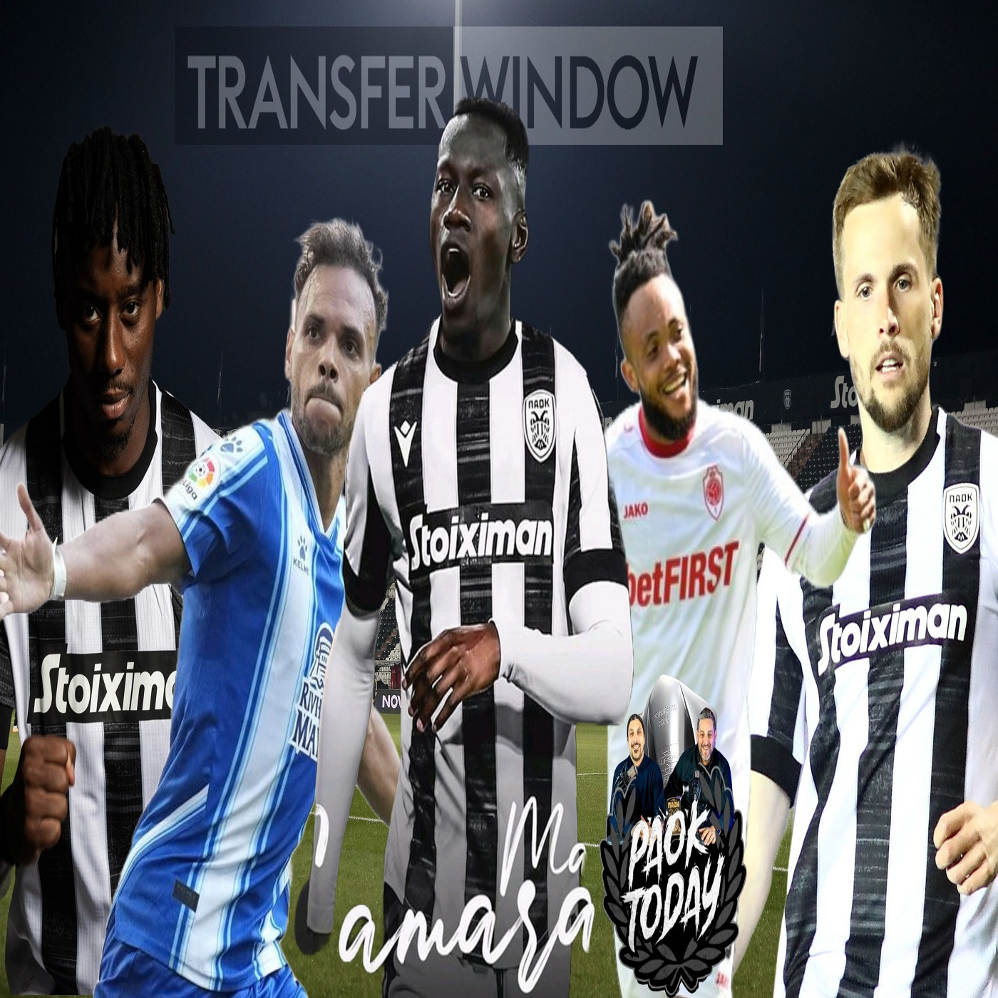 PAOK Today: Ετσι έκλεισε ο Μαντί Καμαρά στον ΠΑΟΚ - Οι εξελίξεις με Μεϊτέ Ετζκούκε Μπρεθγουέιτ! episode artwork
