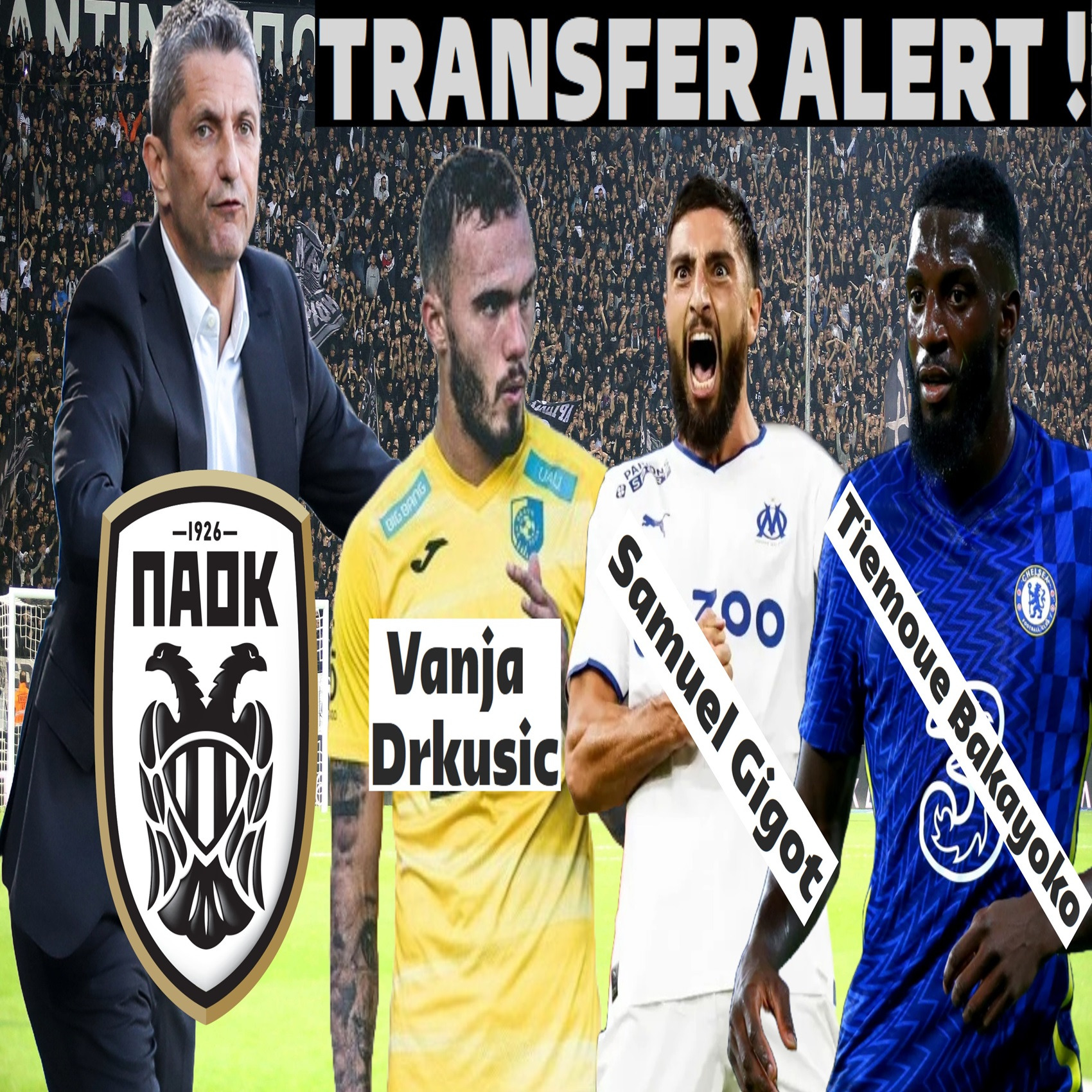  PAOK Today Live: ΠΑΟΚ Μεταγραφές μάχη Ντρκούσιτς - Ζιγκό και η περίπτωση Τιεμούε Μπακαγιόκο στα χαφ  episode artwork