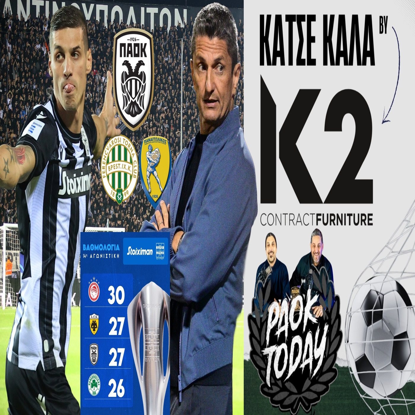Κάτσε Καλά ft ΠΑΟΚ Ντεσπόντοφ που χώνει άμυνα που αγχώνει Λουτσέσκου που ενώνει by K2 Contract Furniture episode artwork