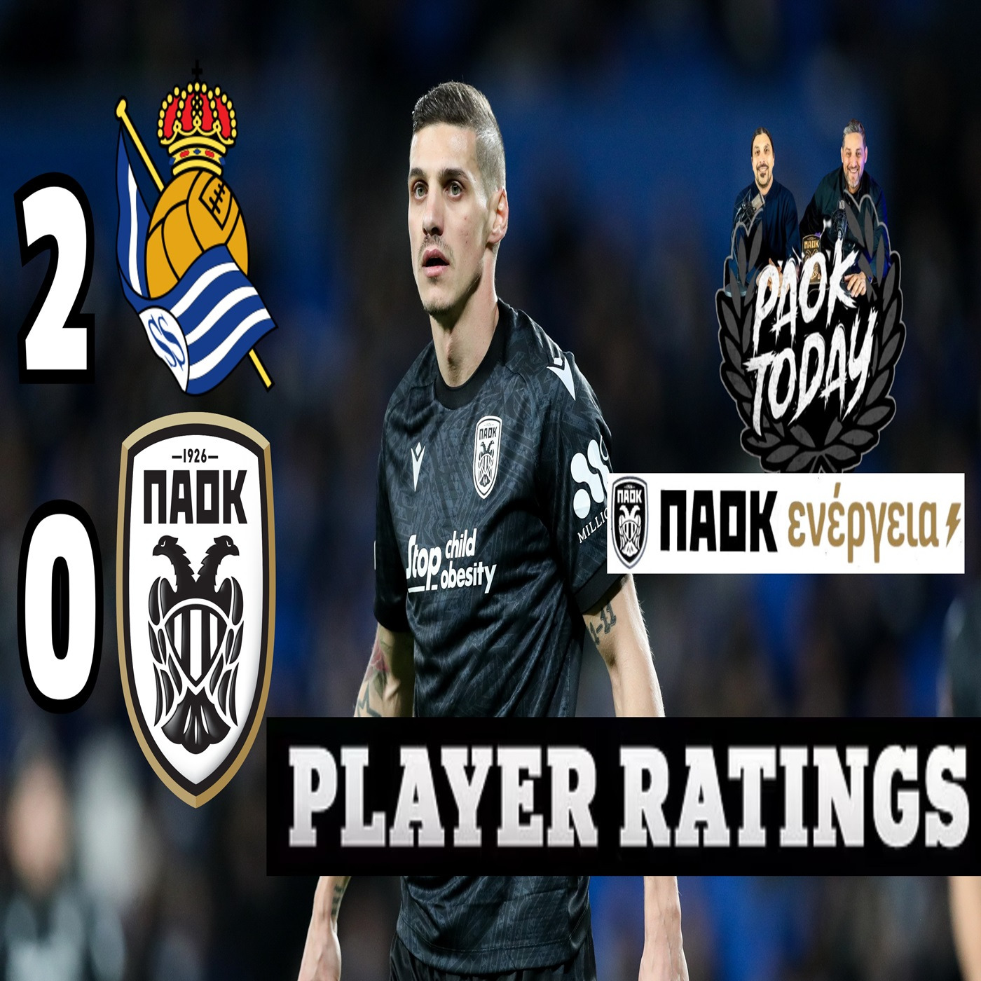 ΣΟΣΙΕΔΑΔ-ΠΑΟΚ 2-0 Κριτική: Η αφέλεια σε άμυνα και επίθεση και ο ντεφορμέ Μπάμπα by ΠΑΟΚ Ενέργεια episode artwork