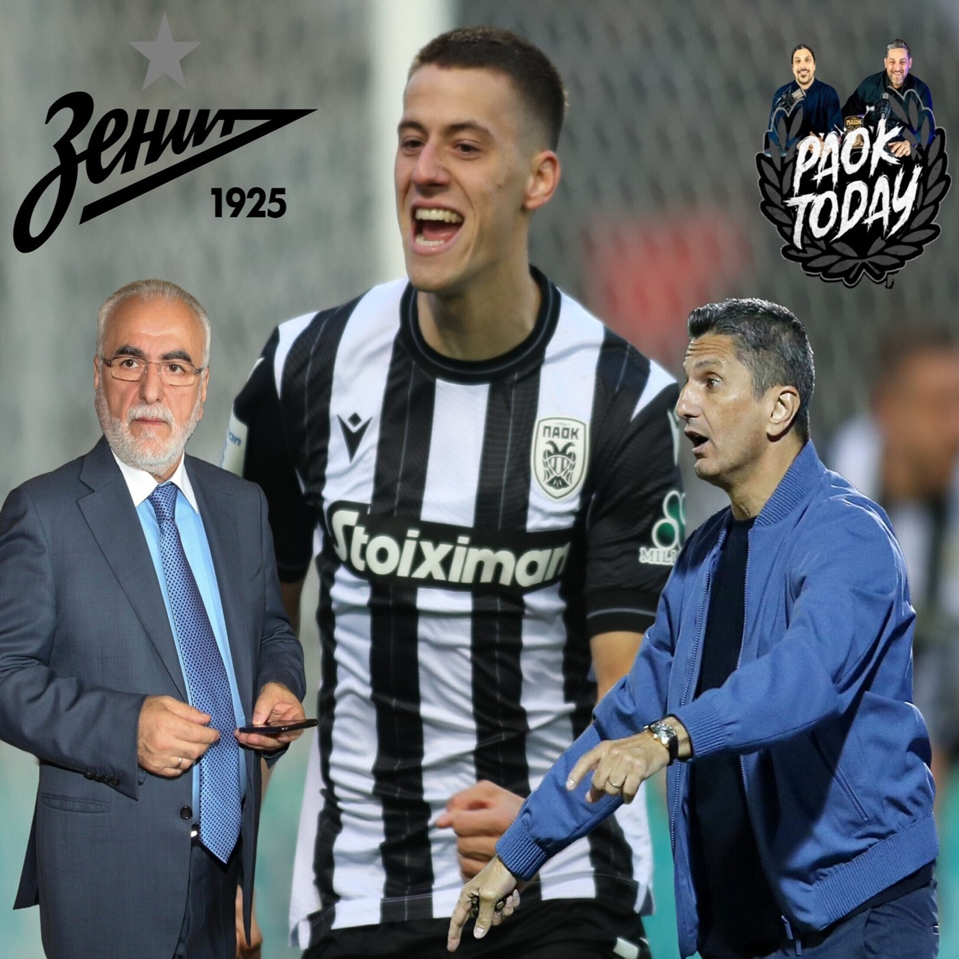 PAOK Today Live: Ο Κωνσταντέλιας η Ζενίτ και ολη η αλήθεια για ΠΑΟΚ και συμβόλαιο episode artwork