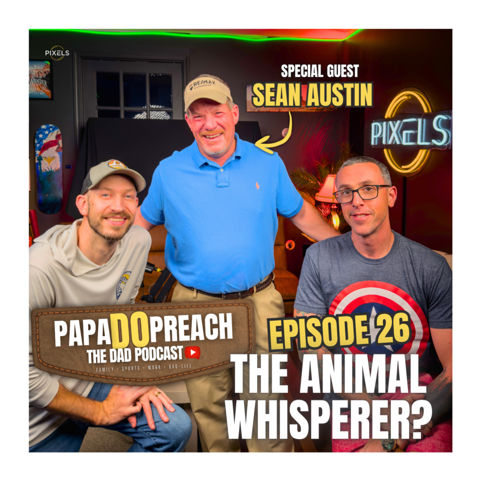 EPISODE 26: THE ANIMAL WHISPERER? feat. Sean Austin episode artwork