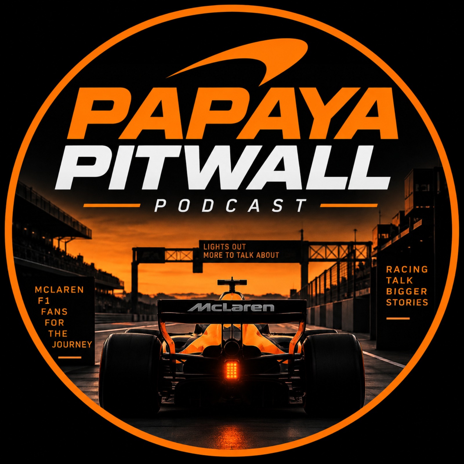 Papaya Pitwall