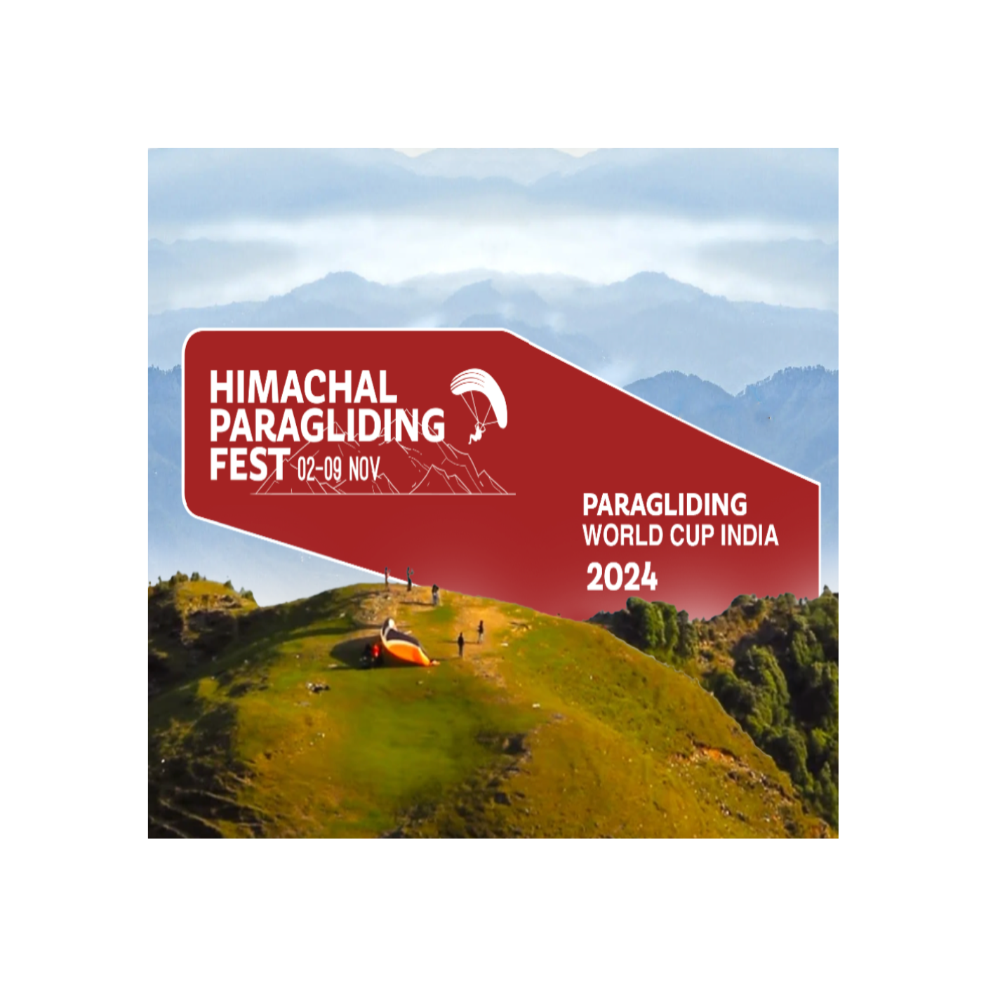 Paragliding  World CUP 2024 INDIA 