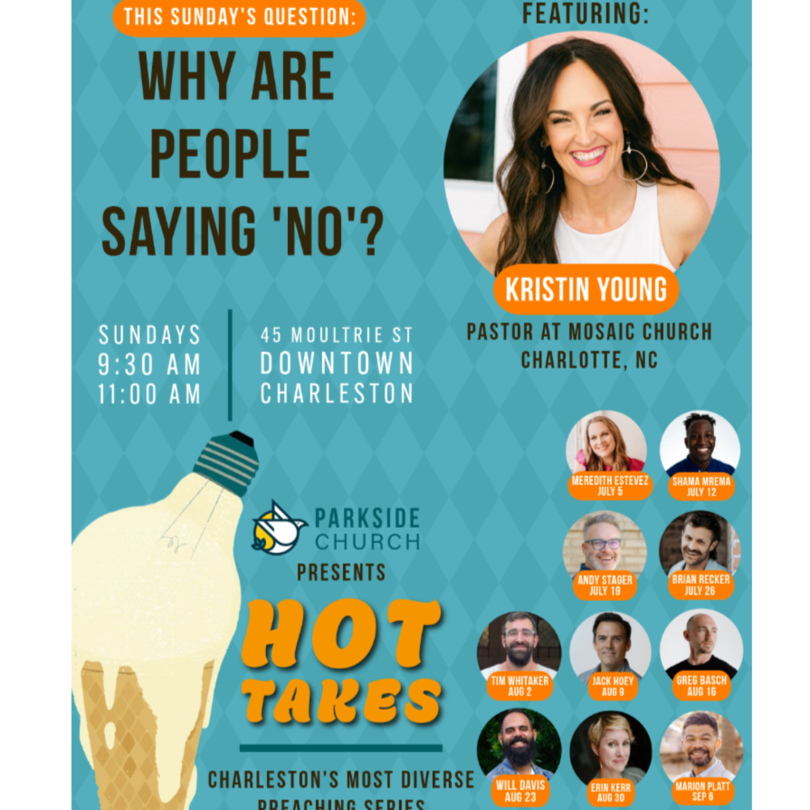 Summer Hot Takes: Why Are People Saying 'No'? | Pastor Kristin Young episode artwork