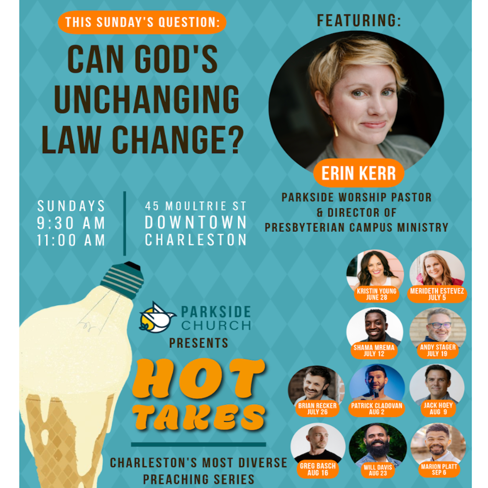 Summer Hot Takes: Can God's Unchanging Law Change? | Pastor Erin Kerr episode artwork
