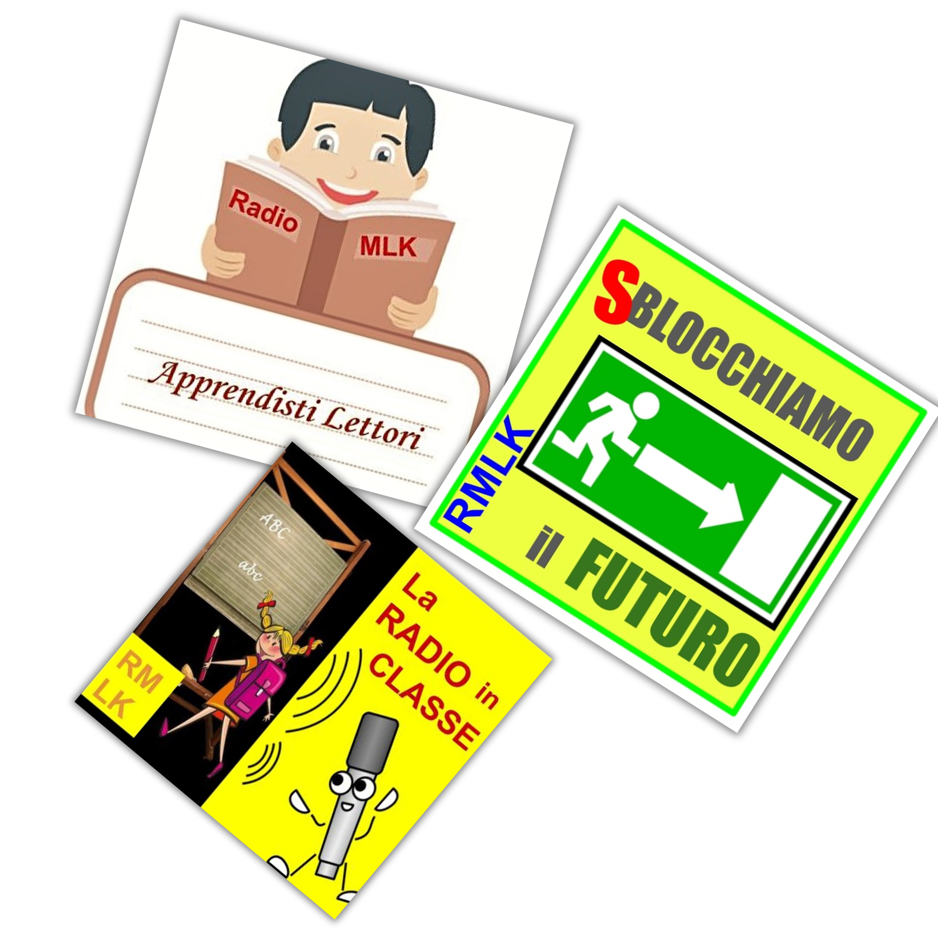 Apprendisti Lettori, Sblocchiamo il futuro, La radio in classe - Podcast Live con tre alunne della scuola media Martin Luther King di Roma