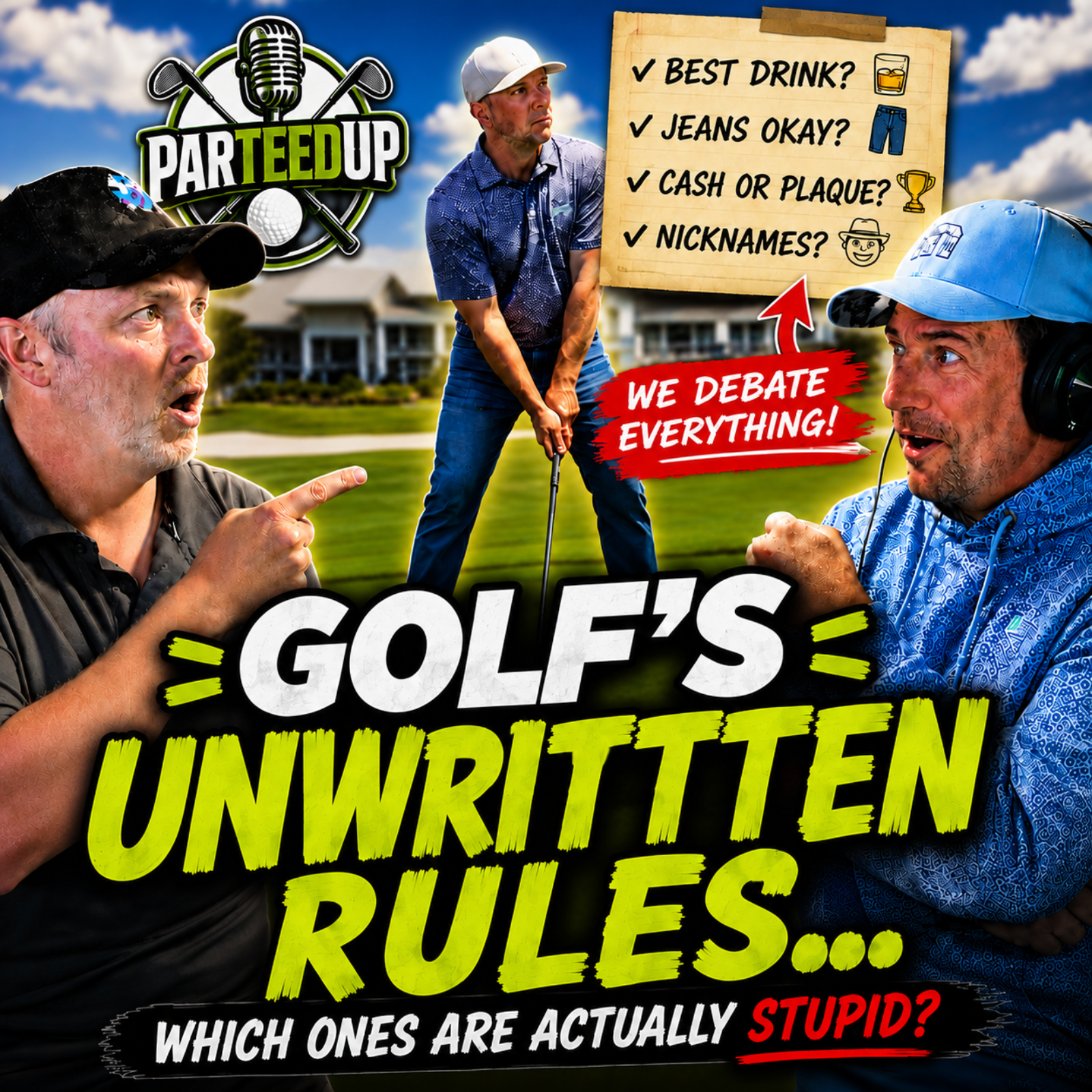 Fairway Fashion, Cash or the Plaque? Golf’s Unwritten Rules Nobody Talks About episode artwork