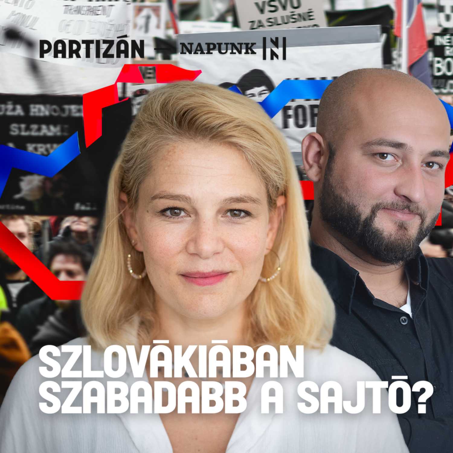 Sajtóhelyzet és választás Szlovákiában | Munk Veronika, Finta Márk | Napunk - Partizán